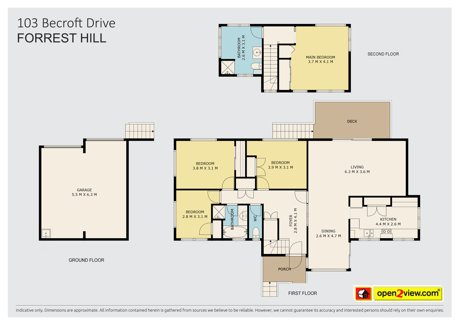 103 Becroft Drive, Forrest Hill, North Shore City, 4 ห้องนอน, 0 ห้องน้ำ, House