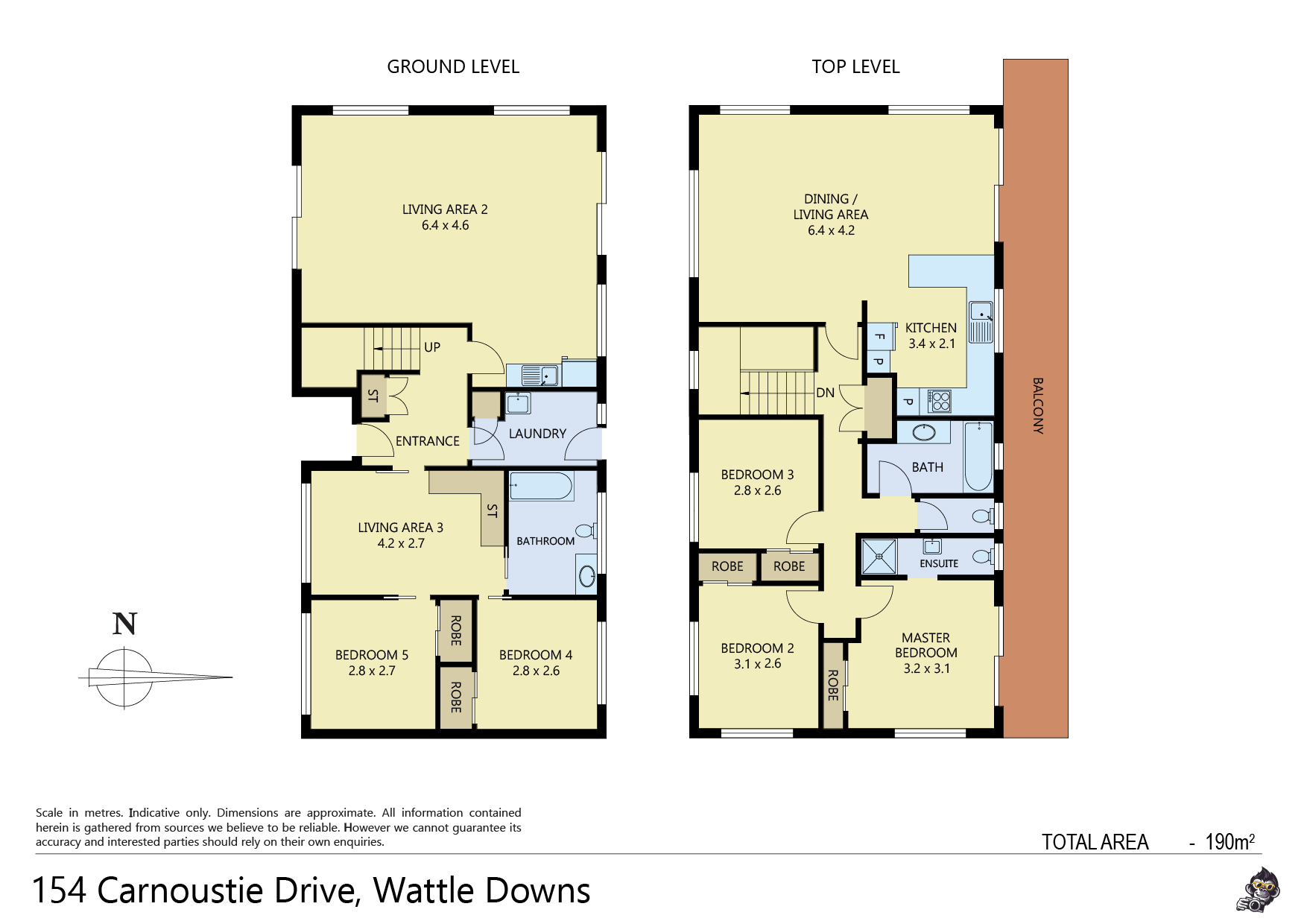 154 Carnoustie Drive, Wattle Downs, Manukau City, 5房, 3浴, House