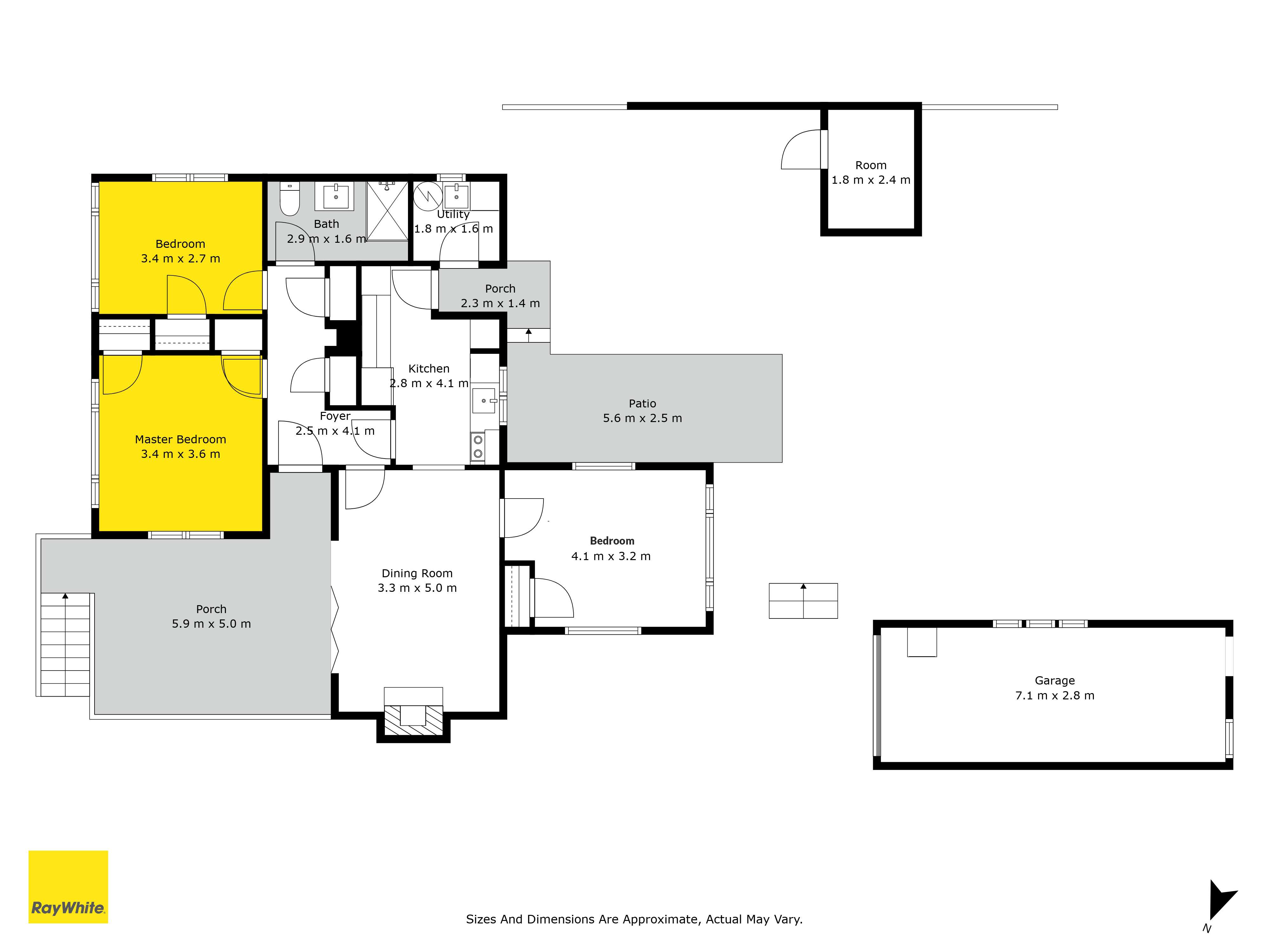 57 Court Crescent, Panmure, Auckland City, 3 Kuwarto, 1 Banyo, House