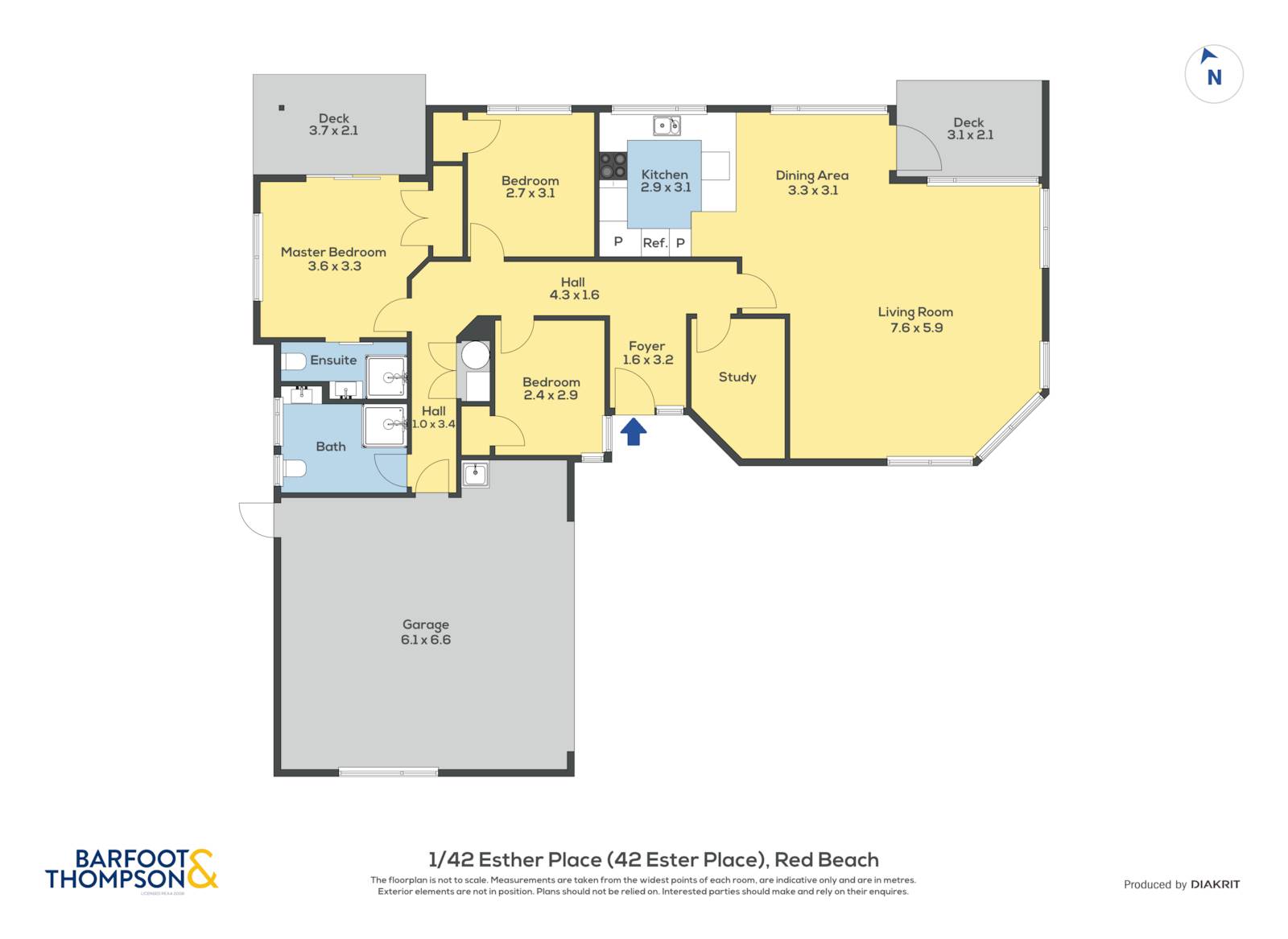 1/42 Esther Place, Red Beach, Rodney, 3 Bedrooms, 0 Bathrooms, House