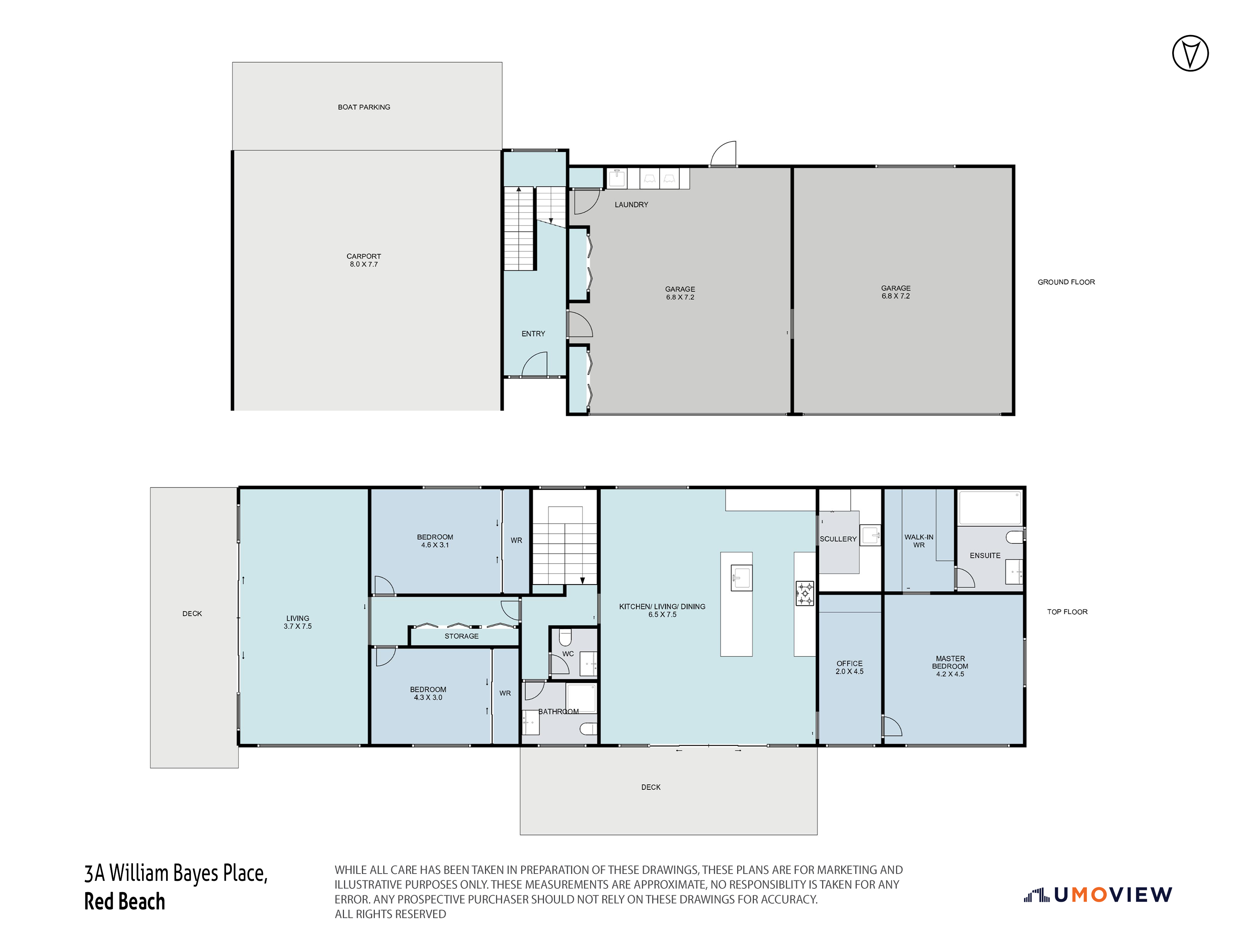3a William Bayes Place, Red Beach, Rodney, 3房, 0浴, House