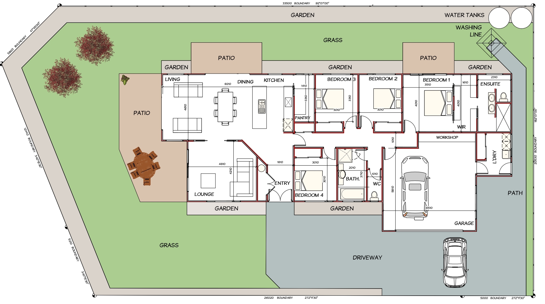 14a Saxon Street, Motueka, Tasman, 3 રૂમ, 0 બાથરૂમ