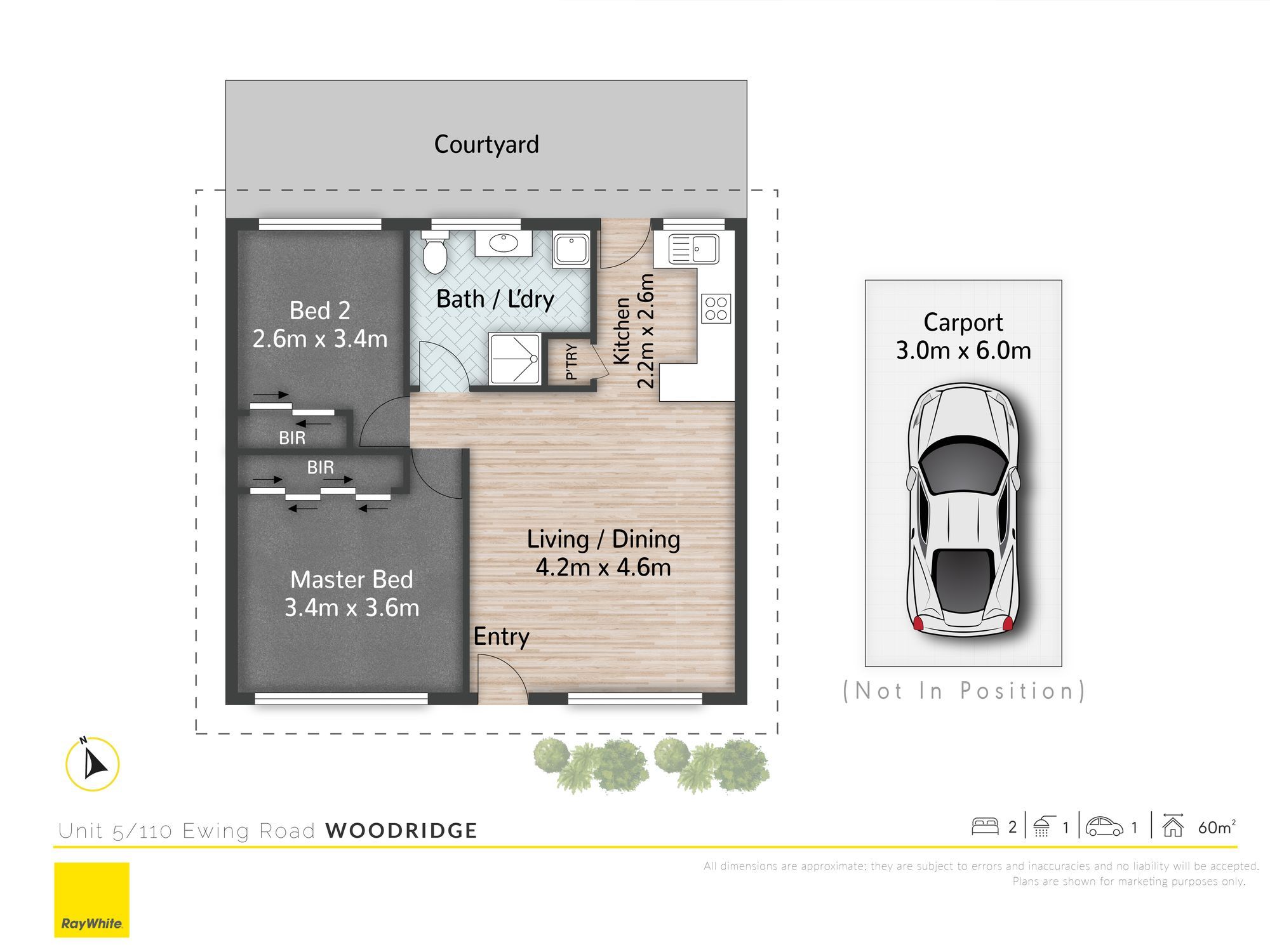 JARDINE UNIT 5 110 EWING RD, Woodridge, Brisbane - Southern Region, 0部屋, 0バスルーム, House