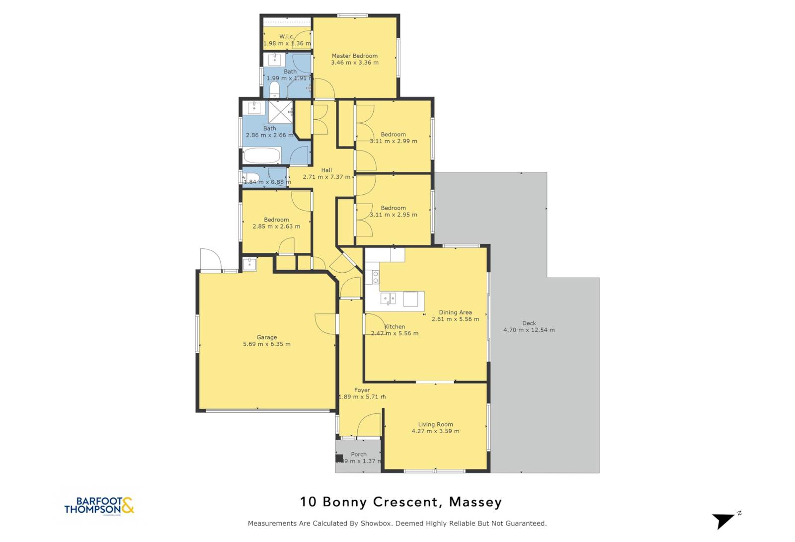 10 Bonny Crescent, Massey, Waitakere City, 4 Kuwarto, 0 Banyo, House