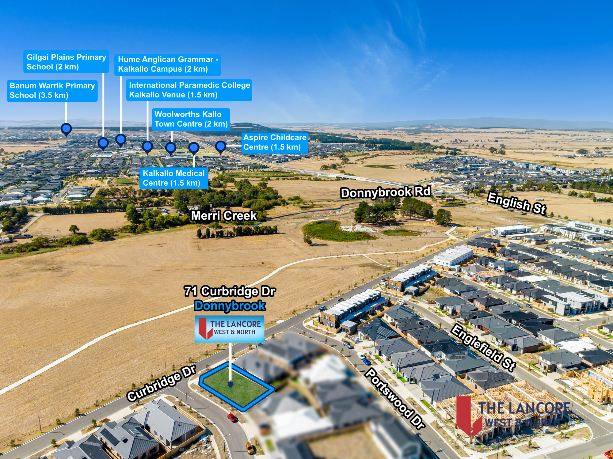 71 CURBRIDGE DR, Donnybrook, North Melbourne, 0房, 0浴, Section
