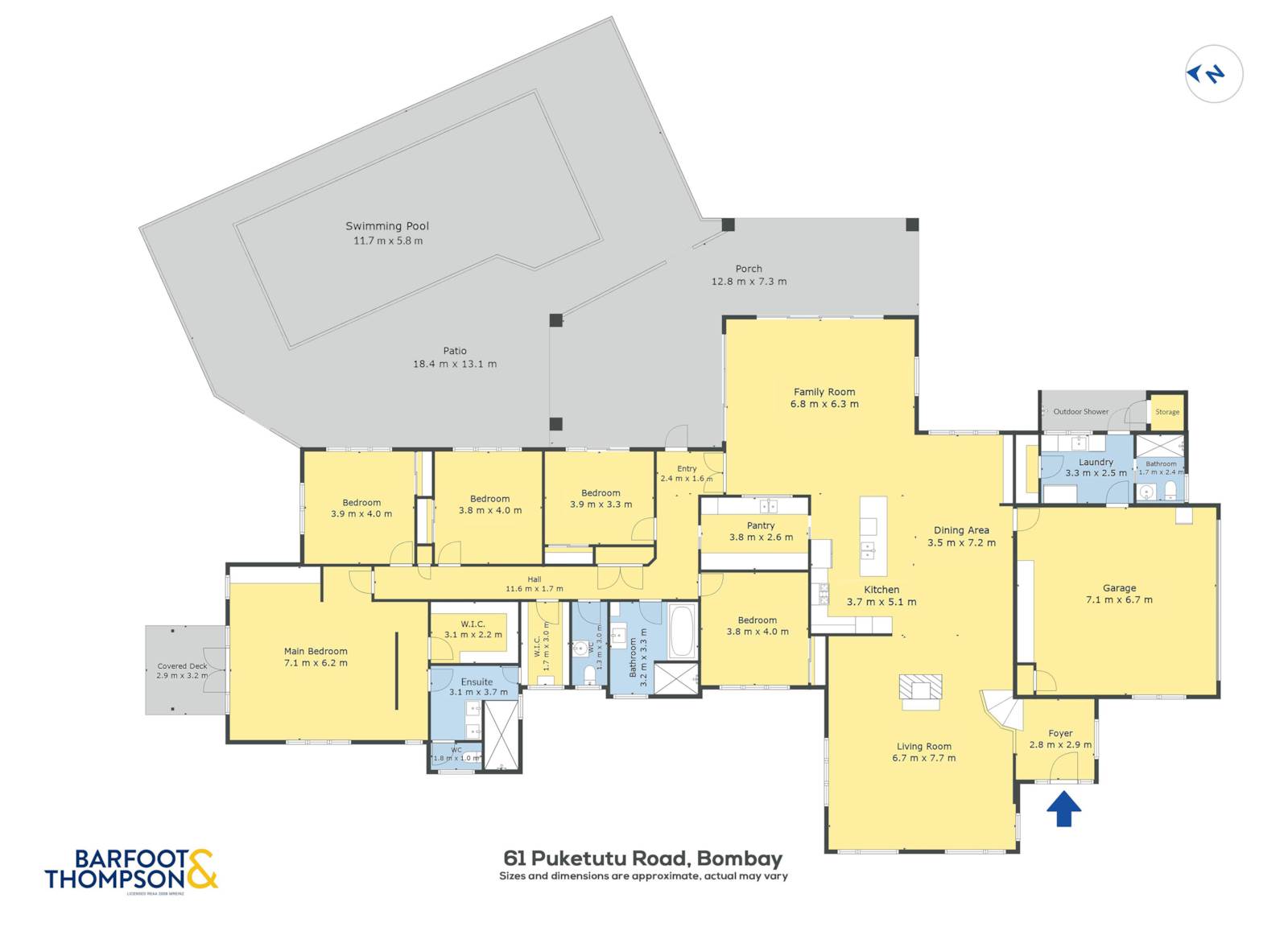 61 Puketutu Road, Bombay, Auckland - Franklin, 5房, 0浴, Lifestyle Property