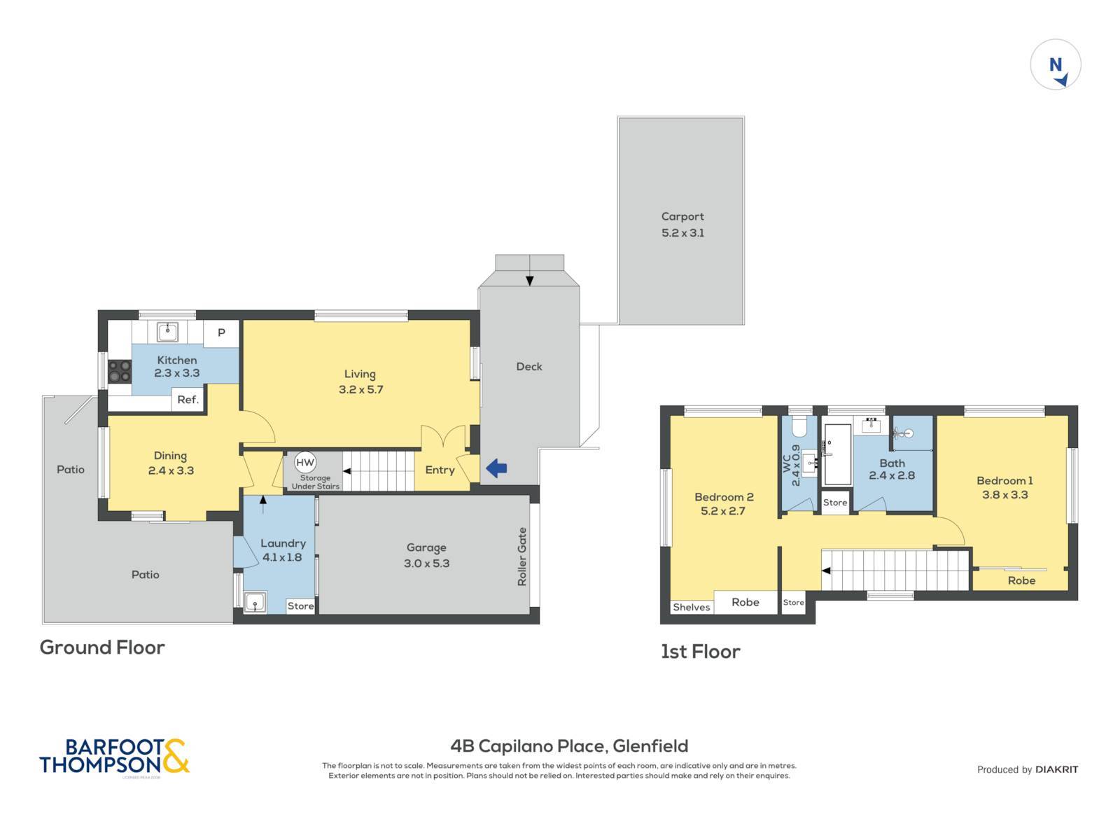 2/4 Capilano Place, Glenfield, North Shore City, 3 habitaciones, 1 baños, House