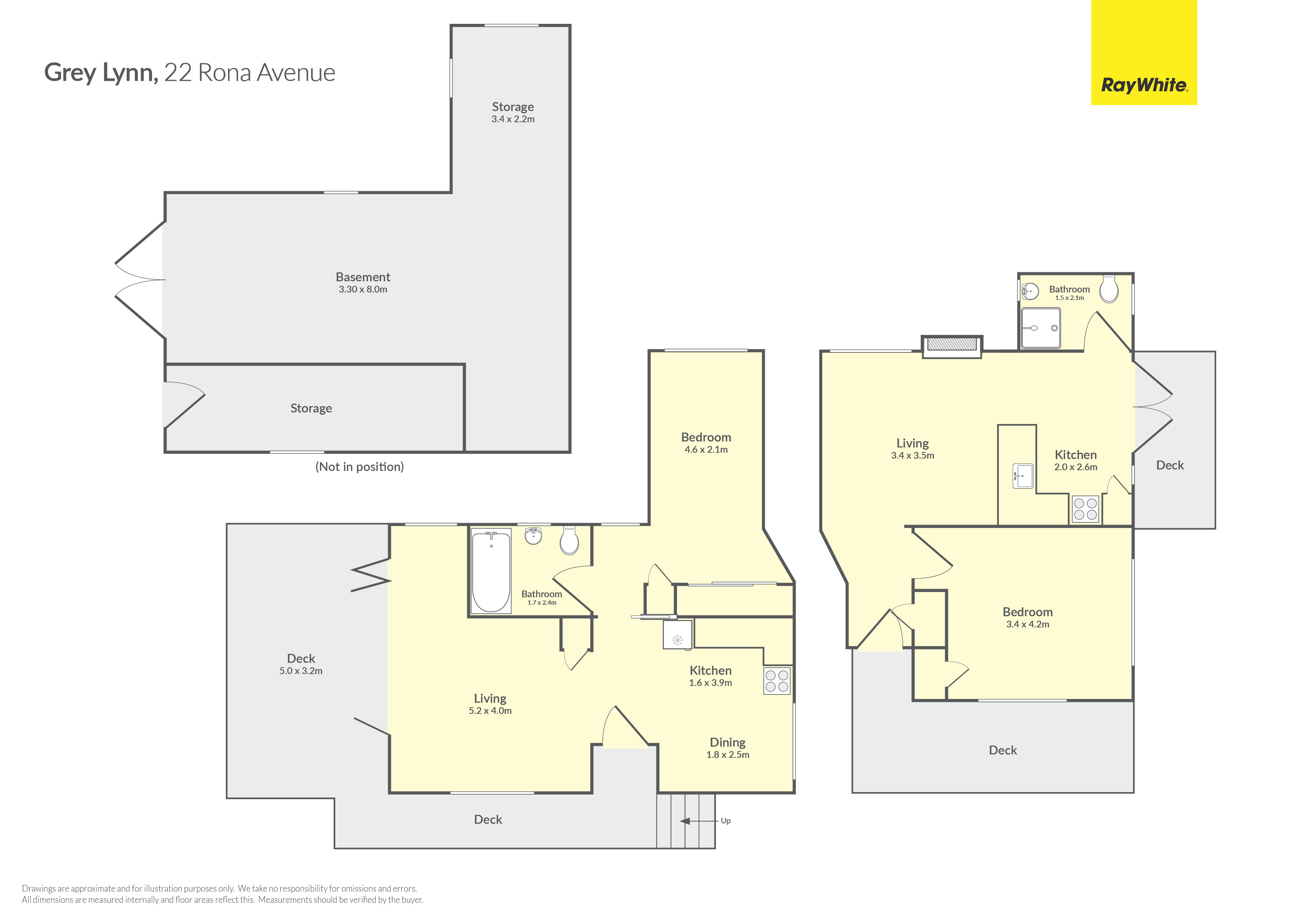 22 Rona Avenue, Grey Lynn, Auckland City, 2 Schlafzimmer, 2 Badezimmer, House