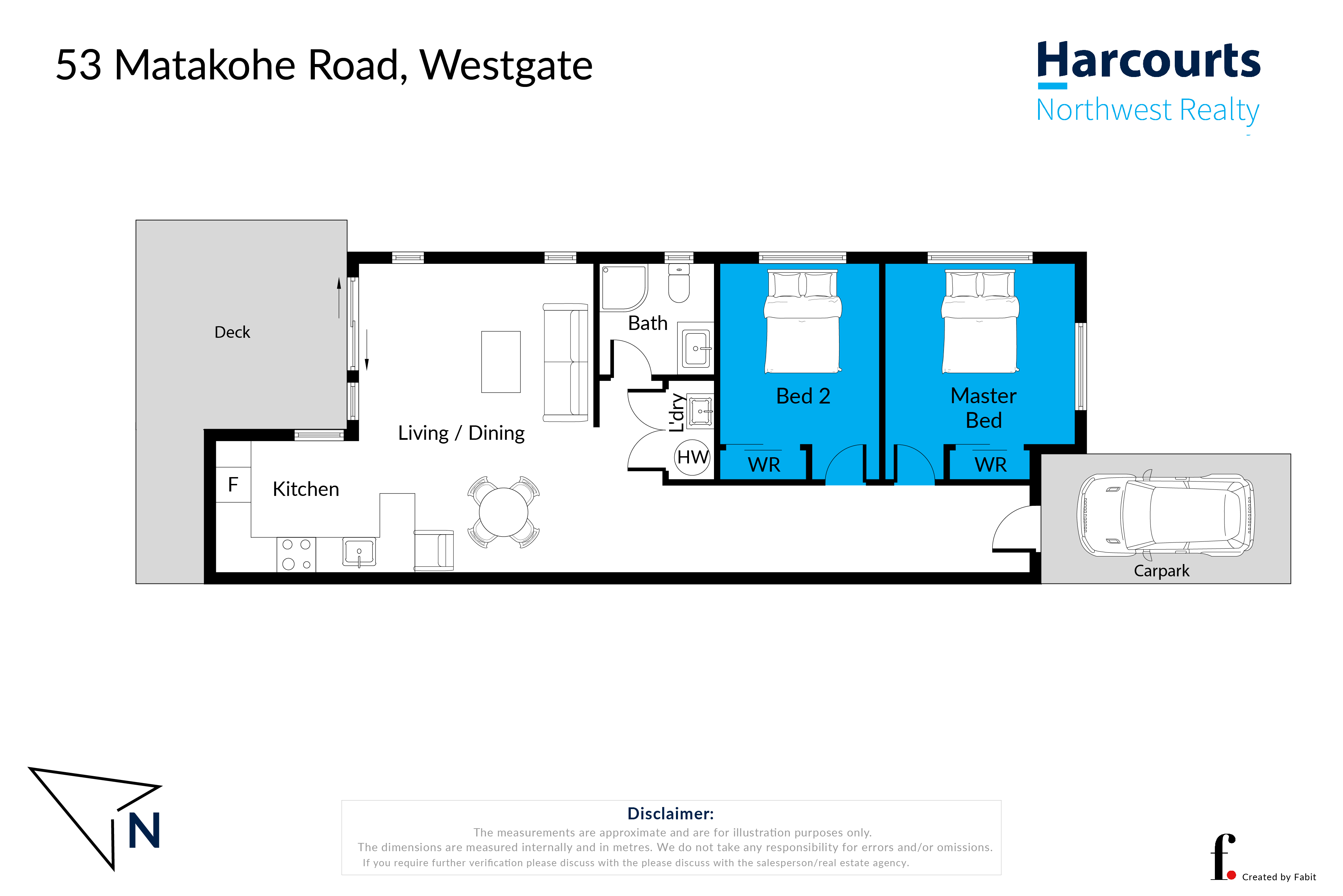 53 Matakohe Road, Westgate, Waitakere City, 2房, 1浴, House