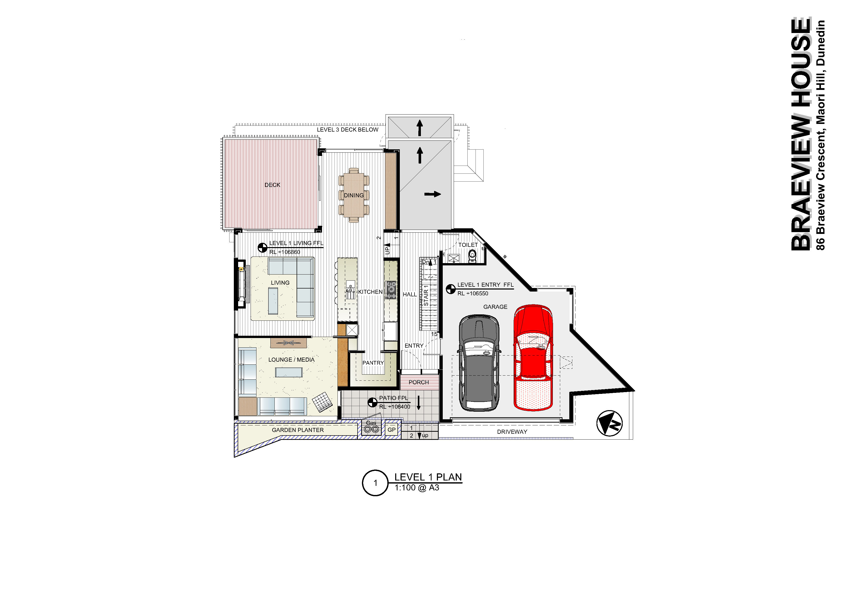 86 Braeview Crescent, Maori Hill, Dunedin, 4 habitaciones, 1 baños, Section