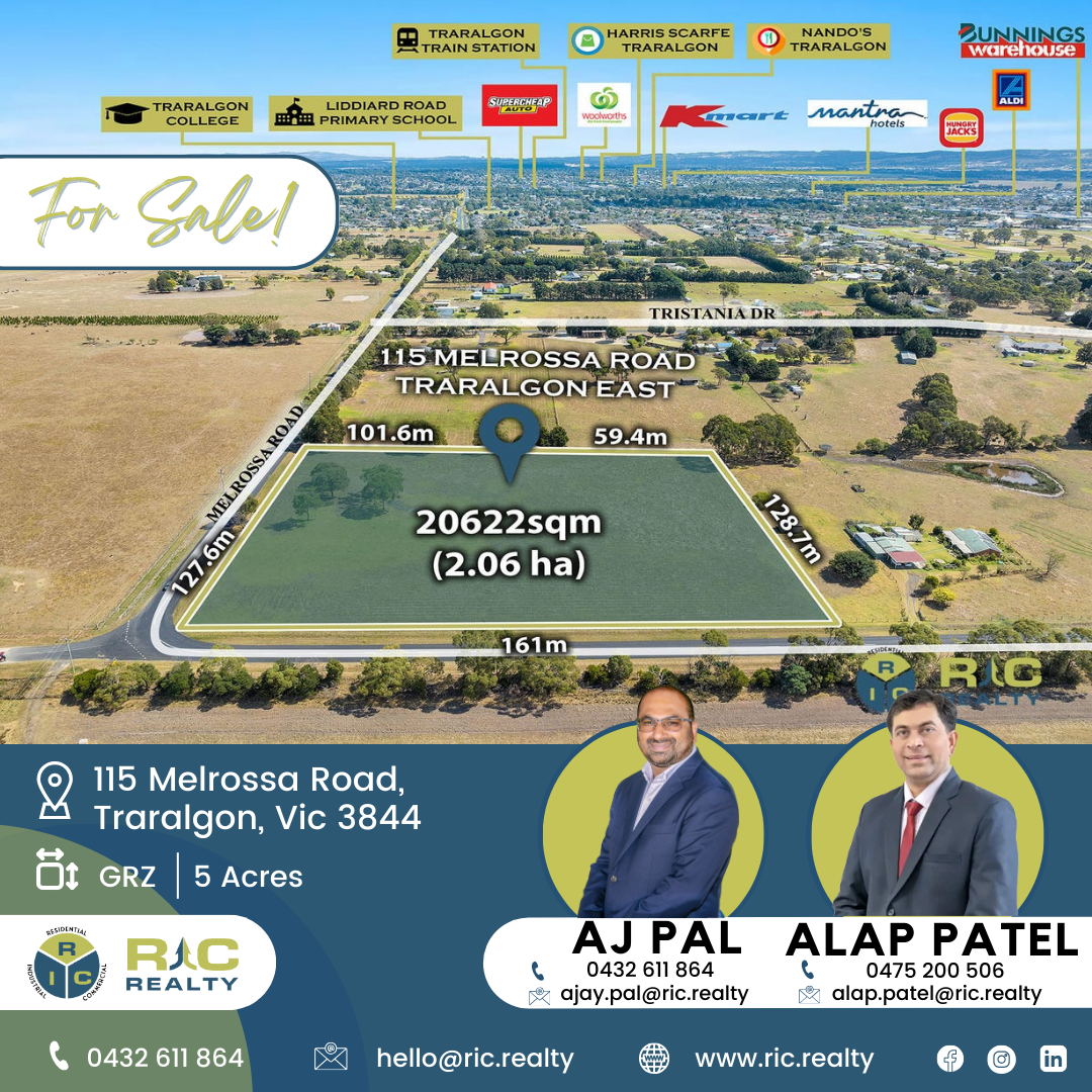 115 MELROSSA RD, Traralgon East, Traralagon , 0房, 0浴, Section