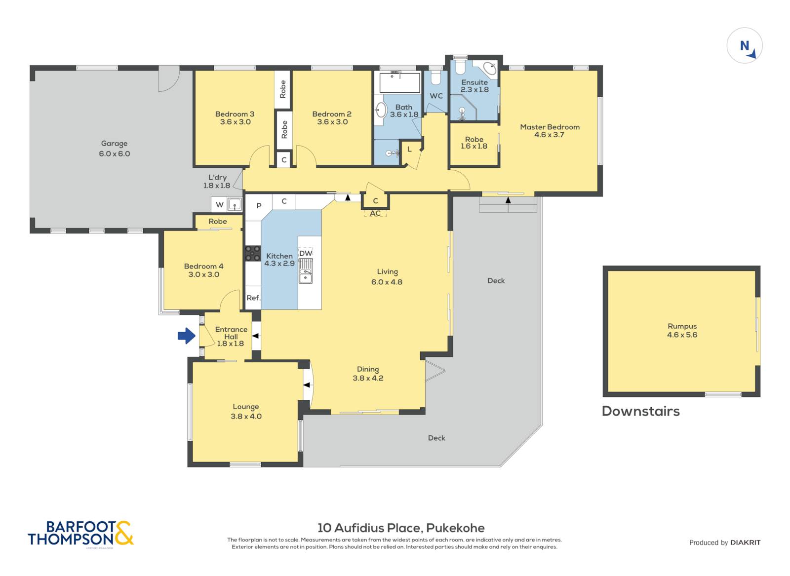 10 Aufidius Place, Pukekohe, Franklin, 4 rūma, 2 rūma horoi, House