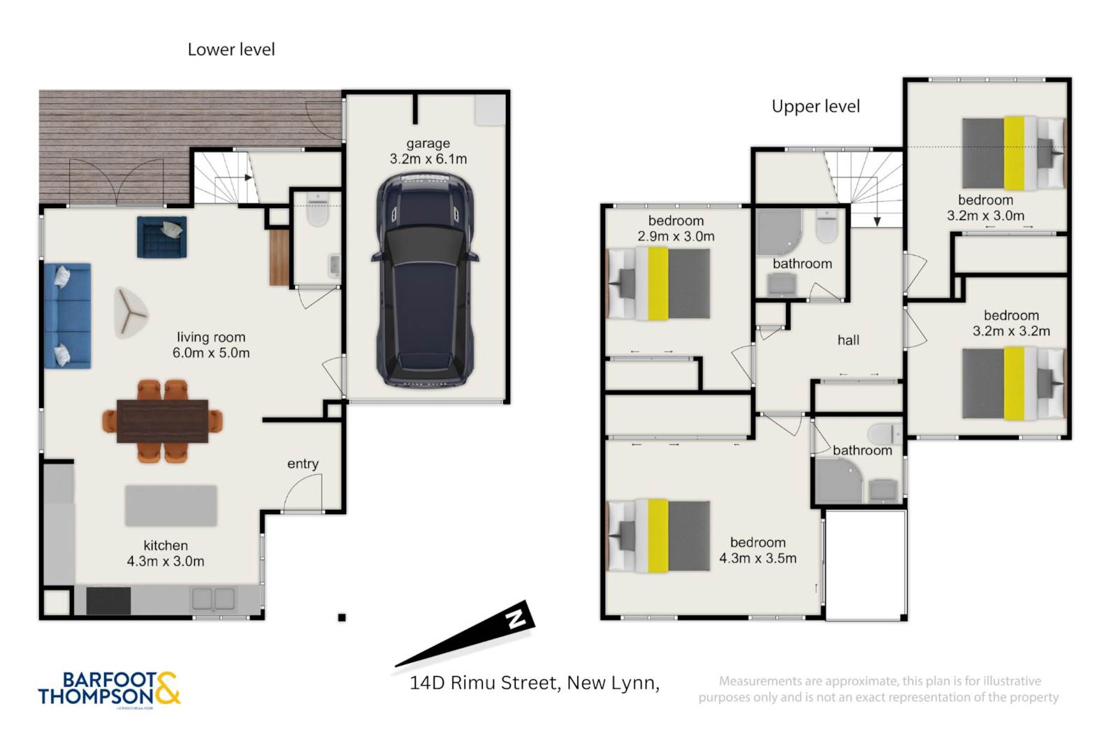 14d Rimu Street, New Lynn, Waitakere City, 4 Bedrooms, 2 Bathrooms, House