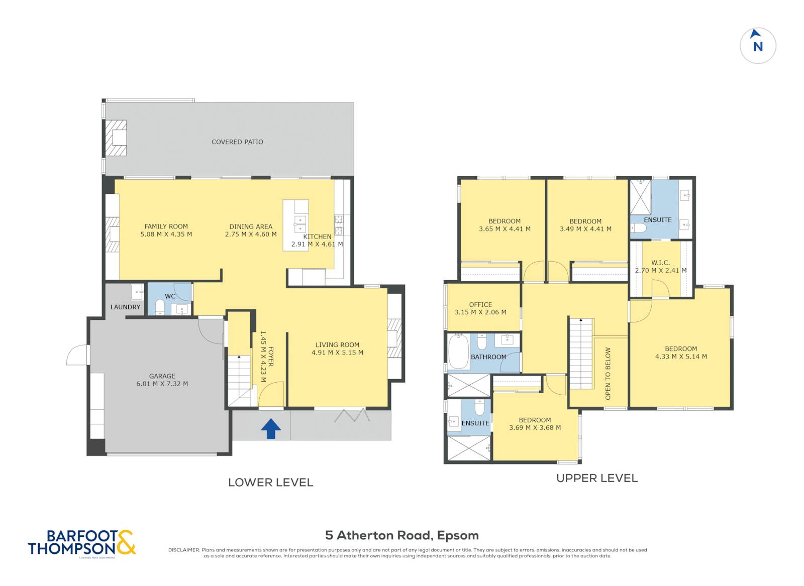5 Atherton Road, Epsom, Auckland, 4部屋, 0バスルーム, House