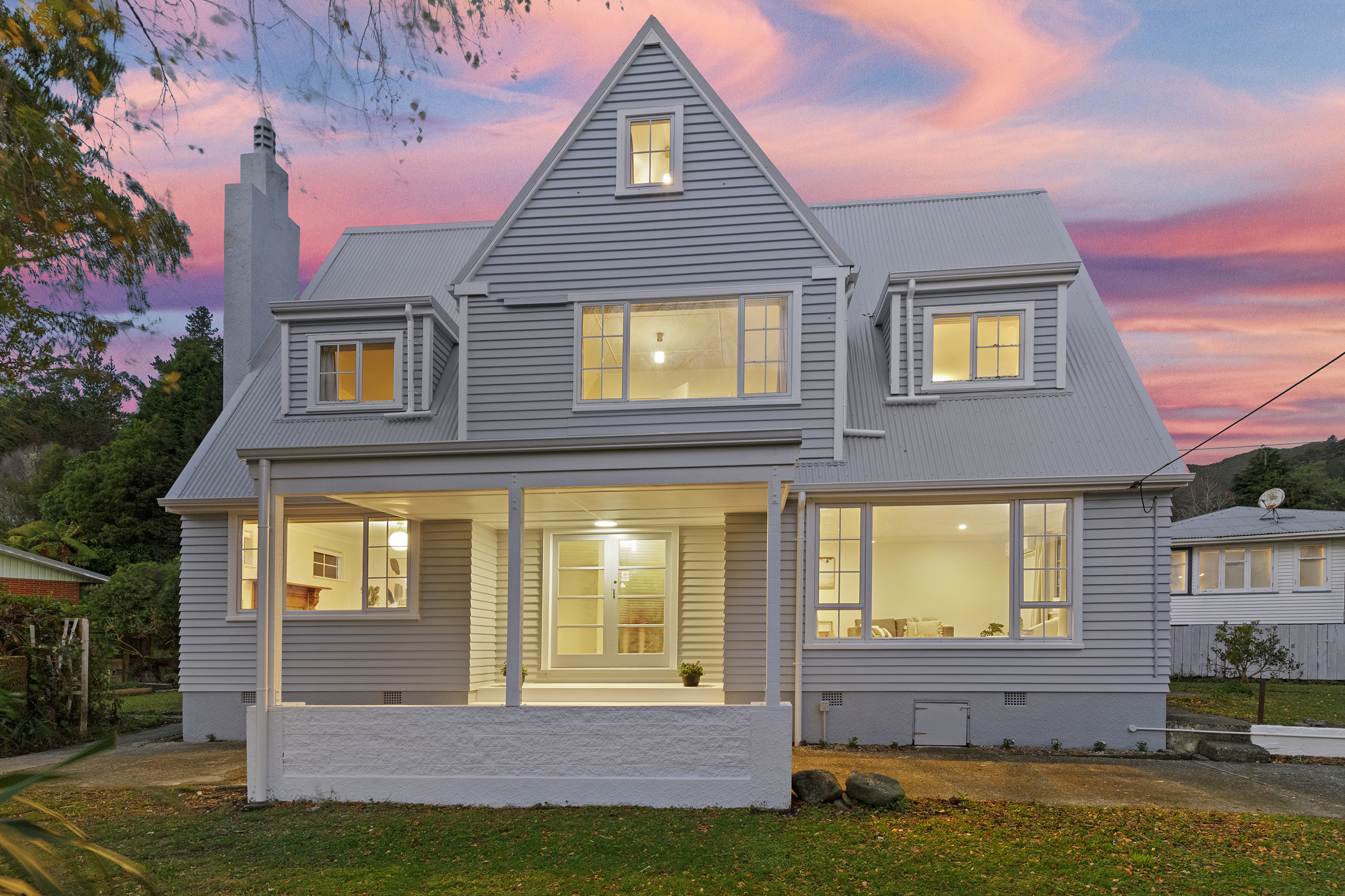 117 Horoeka Street, Stokes Valley, Lower Hutt, 5 Kuwarto, 1 Banyo, House