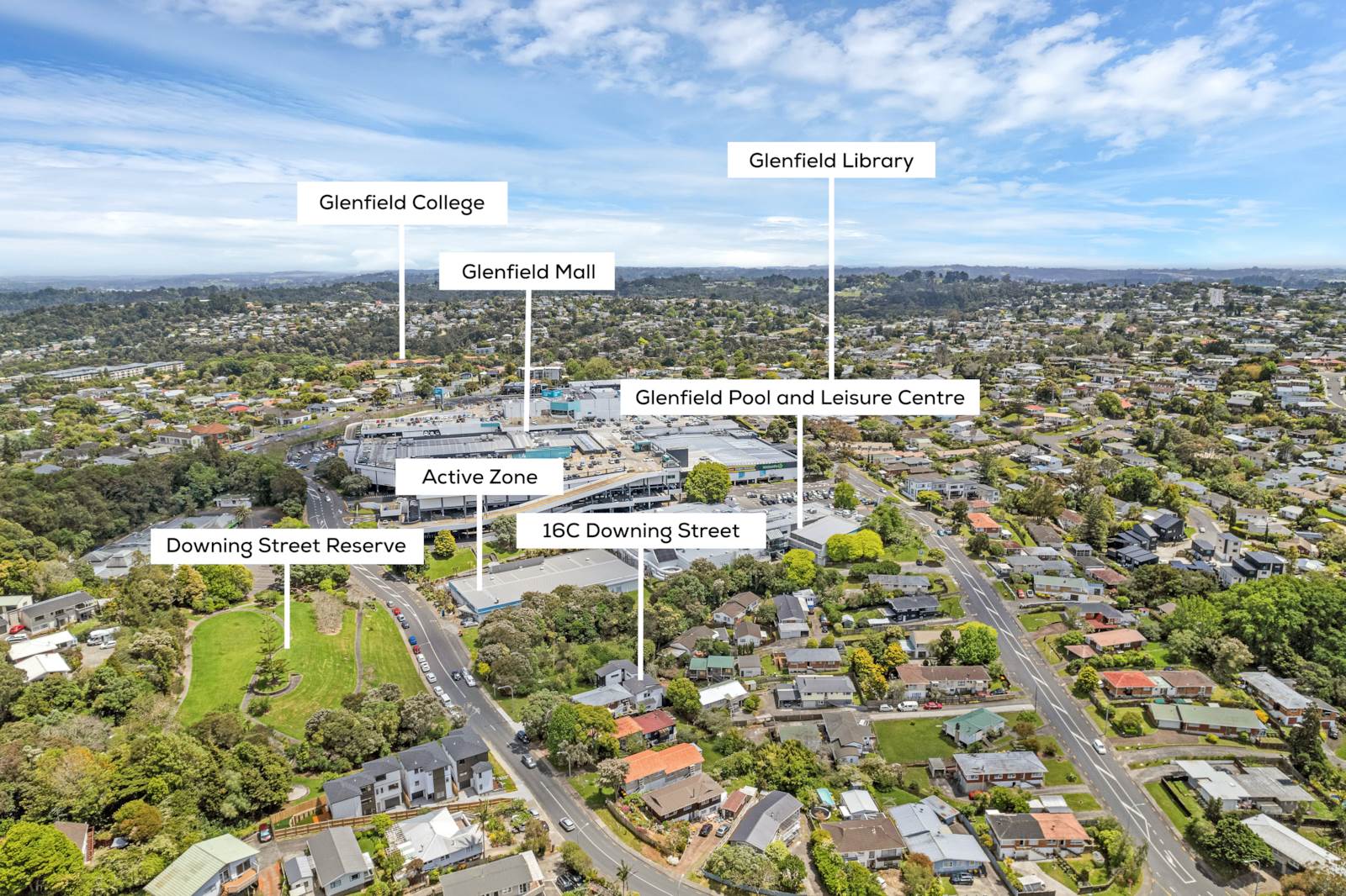 16c Downing Street, Glenfield, Auckland - North Shore, 4 ਕਮਰੇ, 3 ਬਾਥਰੂਮ, House