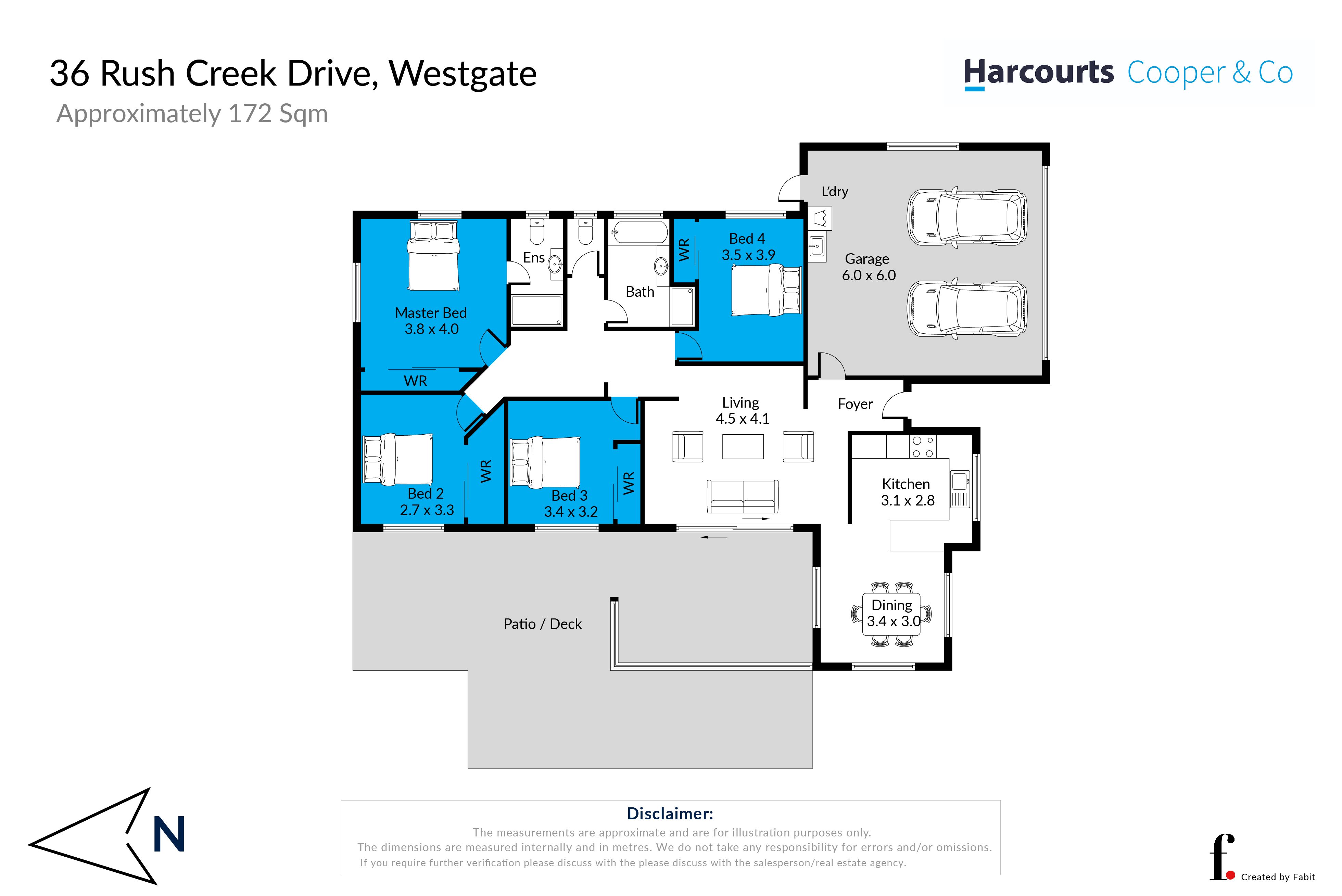 36 Rush Creek Drive, Westgate, Auckland - Waitakere, 4房, 0浴, House