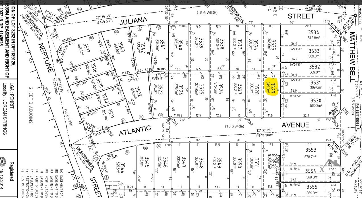 17 ATLANTIC AV, Jordan Springs, Outer Western Sydney, 0 rūma, 0 rūma horoi, Section