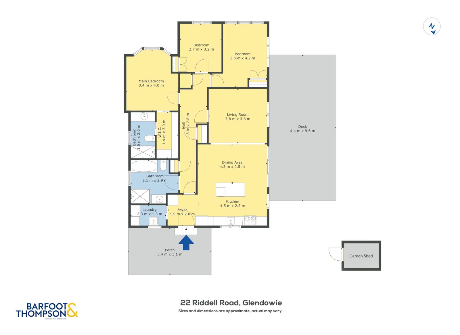 22 Riddell Road, Glendowie, Auckland City, 3 ਕਮਰੇ, 2 ਬਾਥਰੂਮ, House
