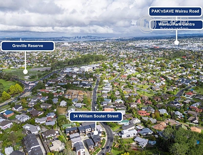 7/36 William Souter Street, Forrest Hill, Auckland - North Shore, 4房, 3浴, House