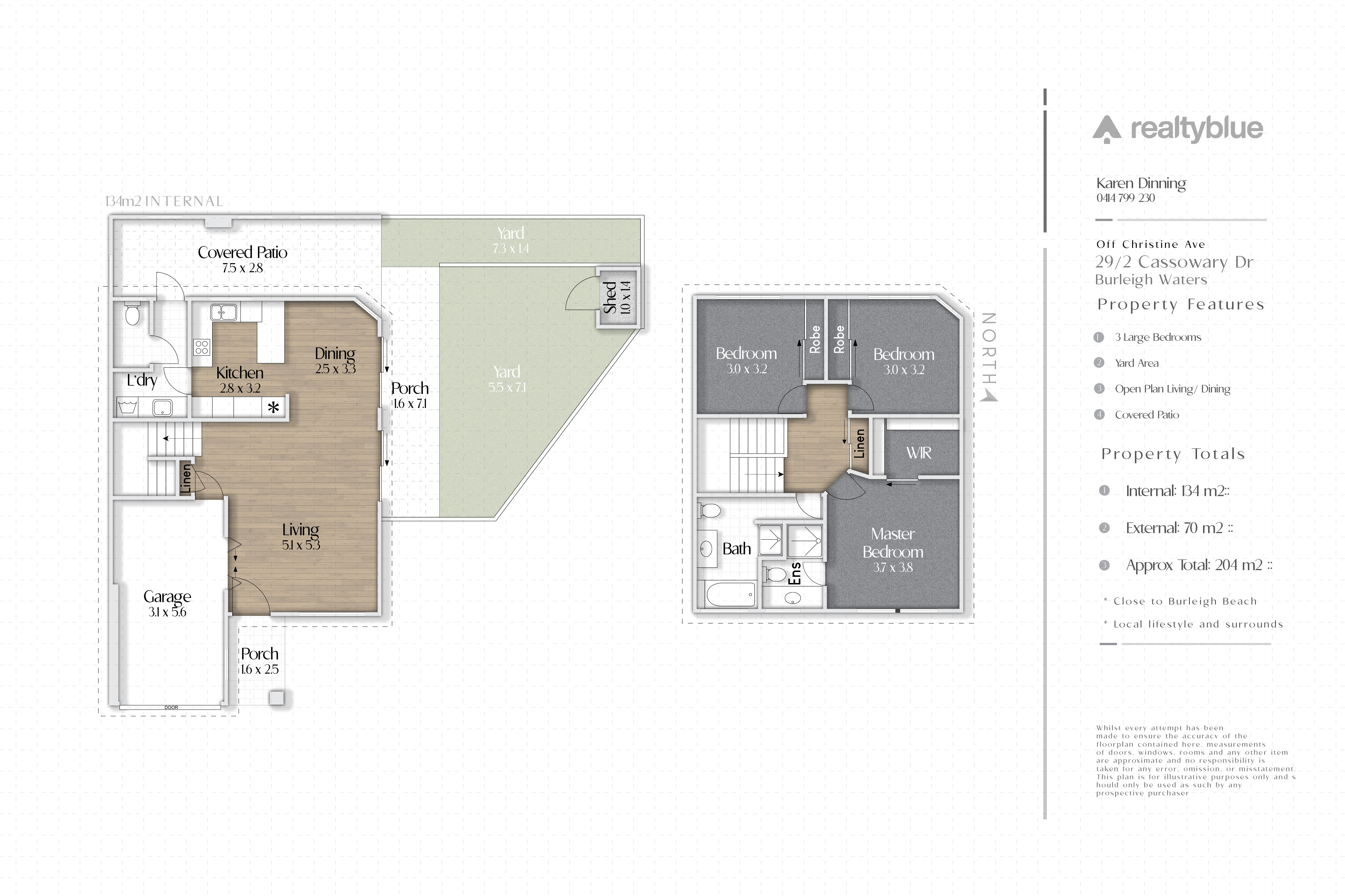 LAKE HERON VILLAS UNIT 15 2 CASSOWARY DR, Burleigh Waters, Gold Coast, 0 habitaciones, 0 baños, Townhouse