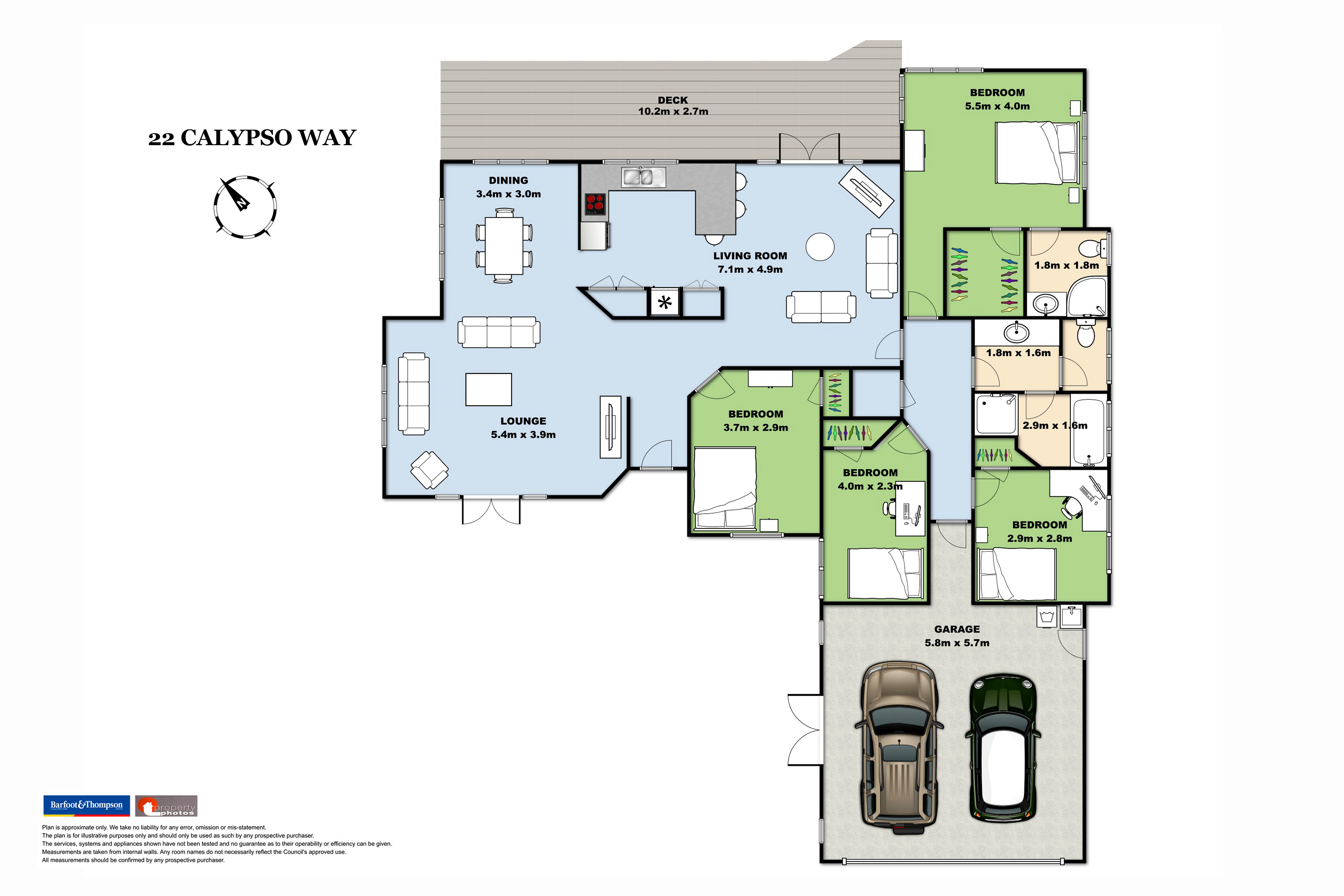 22 Calypso Way, Unsworth Heights, North Shore City, 4 ਕਮਰੇ, 2 ਬਾਥਰੂਮ