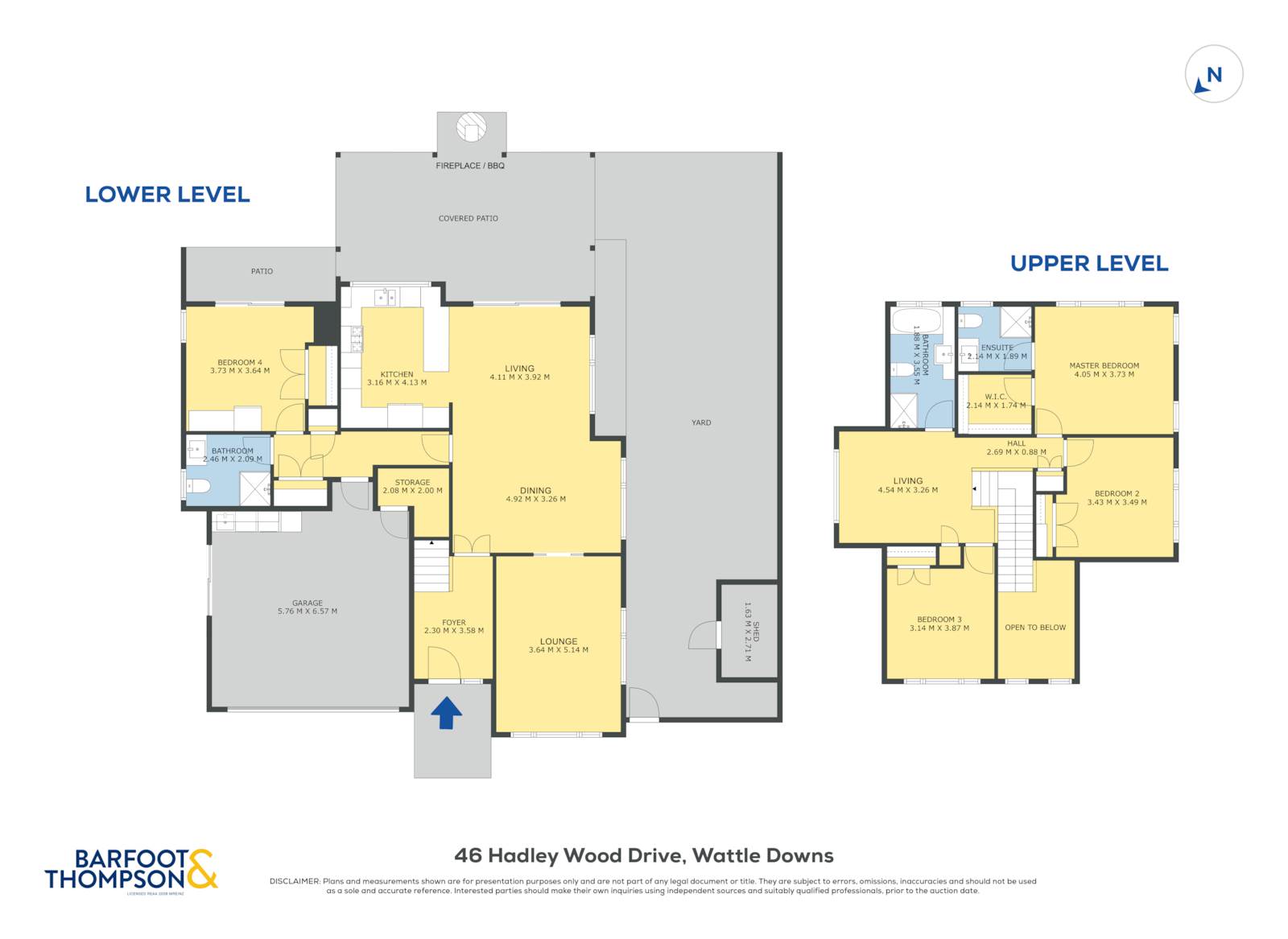 46 Hadley Wood Drive, Wattle Downs, Manukau City, 4房, 3浴, House