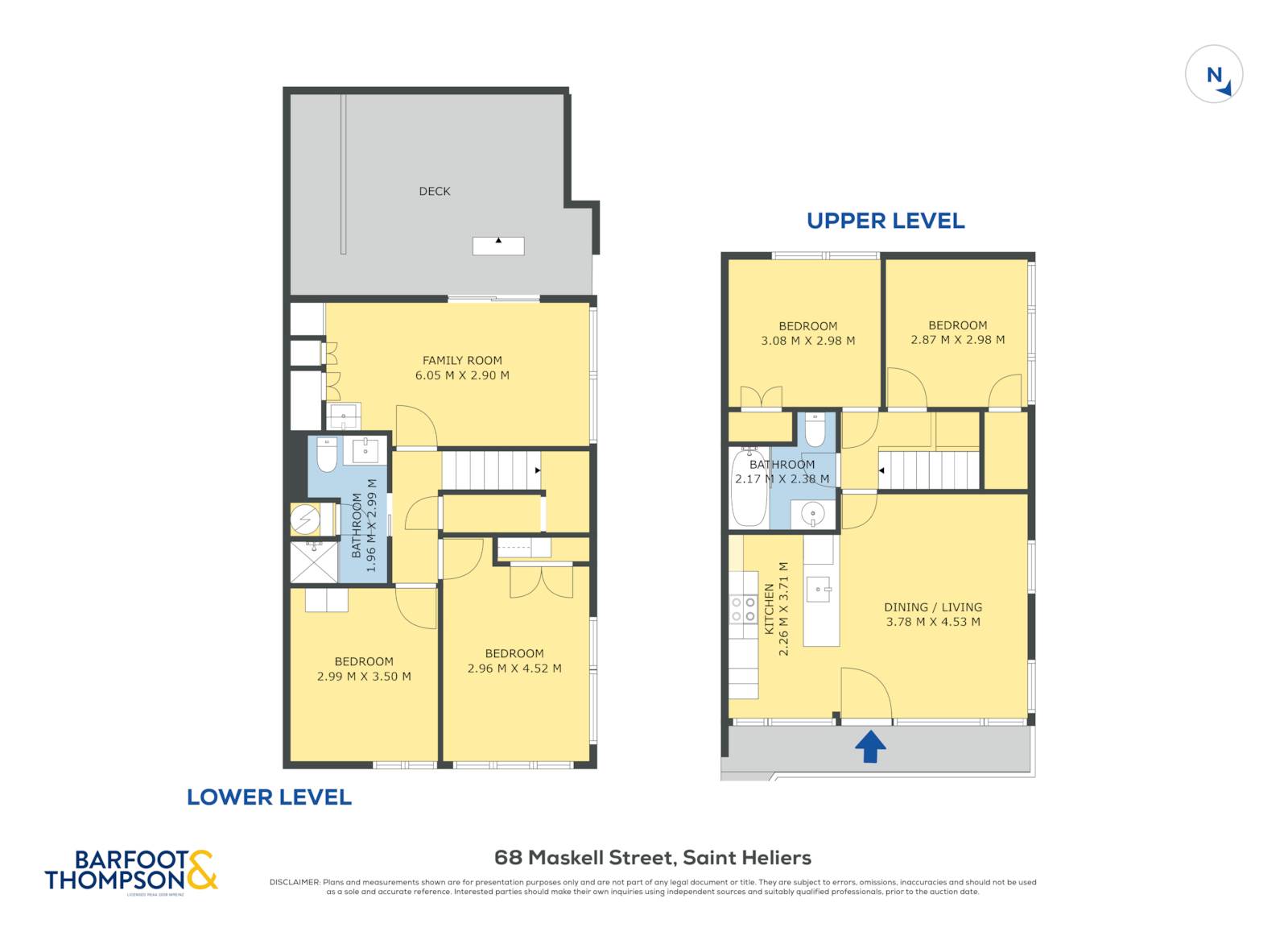 4/68 Maskell Street, Saint Heliers, Auckland City, 4 habitaciones, 2 baños, House