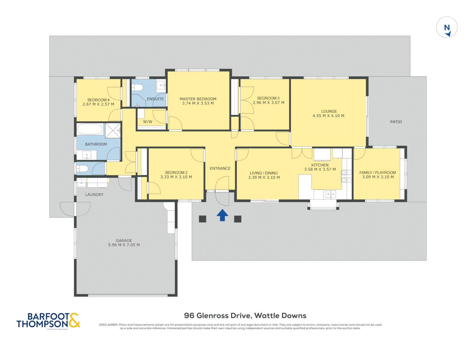 96 Glenross Drive, Wattle Downs, Manukau City, 4 Kuwarto, 0 Banyo, House