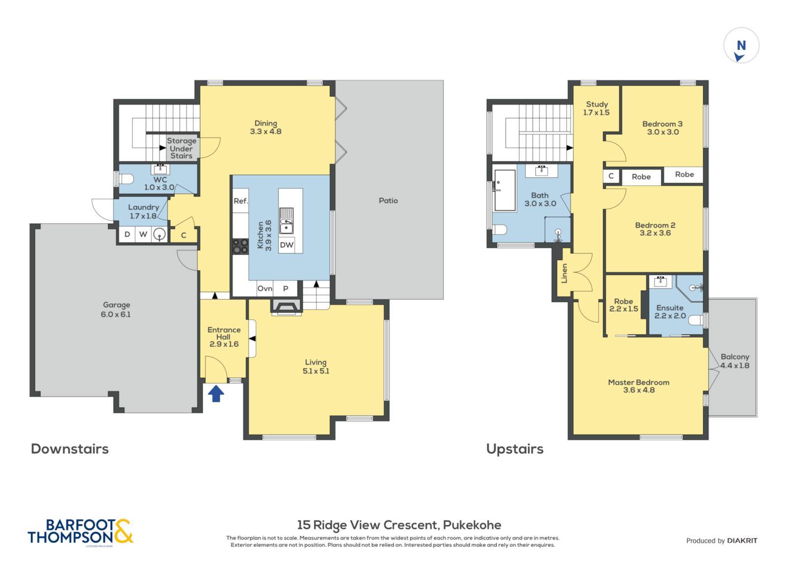 15 Ridge View Crescent, Pukekohe, Franklin, 3 Schlafzimmer, 2 Badezimmer, House