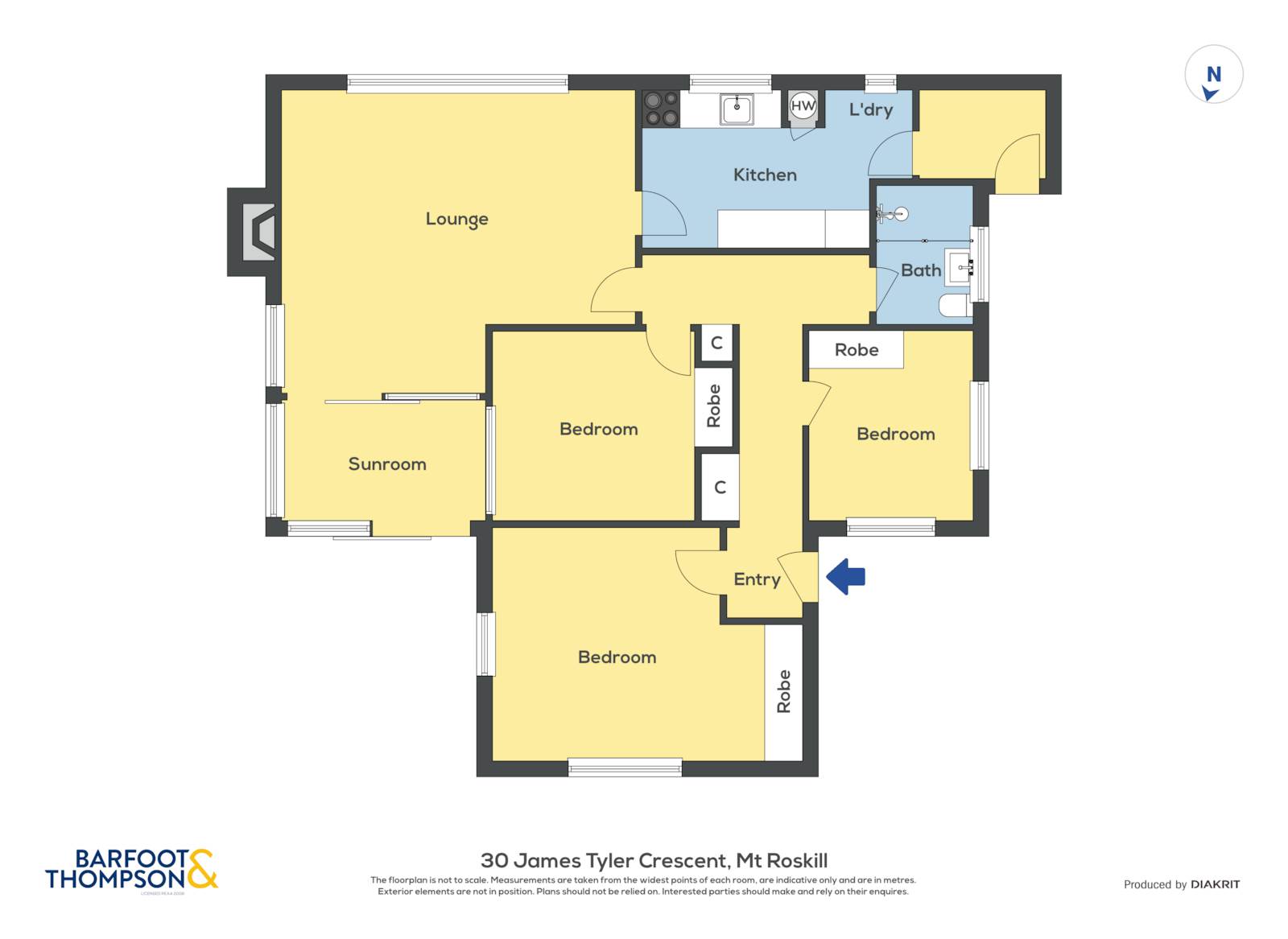 30 James Tyler Crescent, Lynfield, Auckland City, 3部屋, 1バスルーム, House