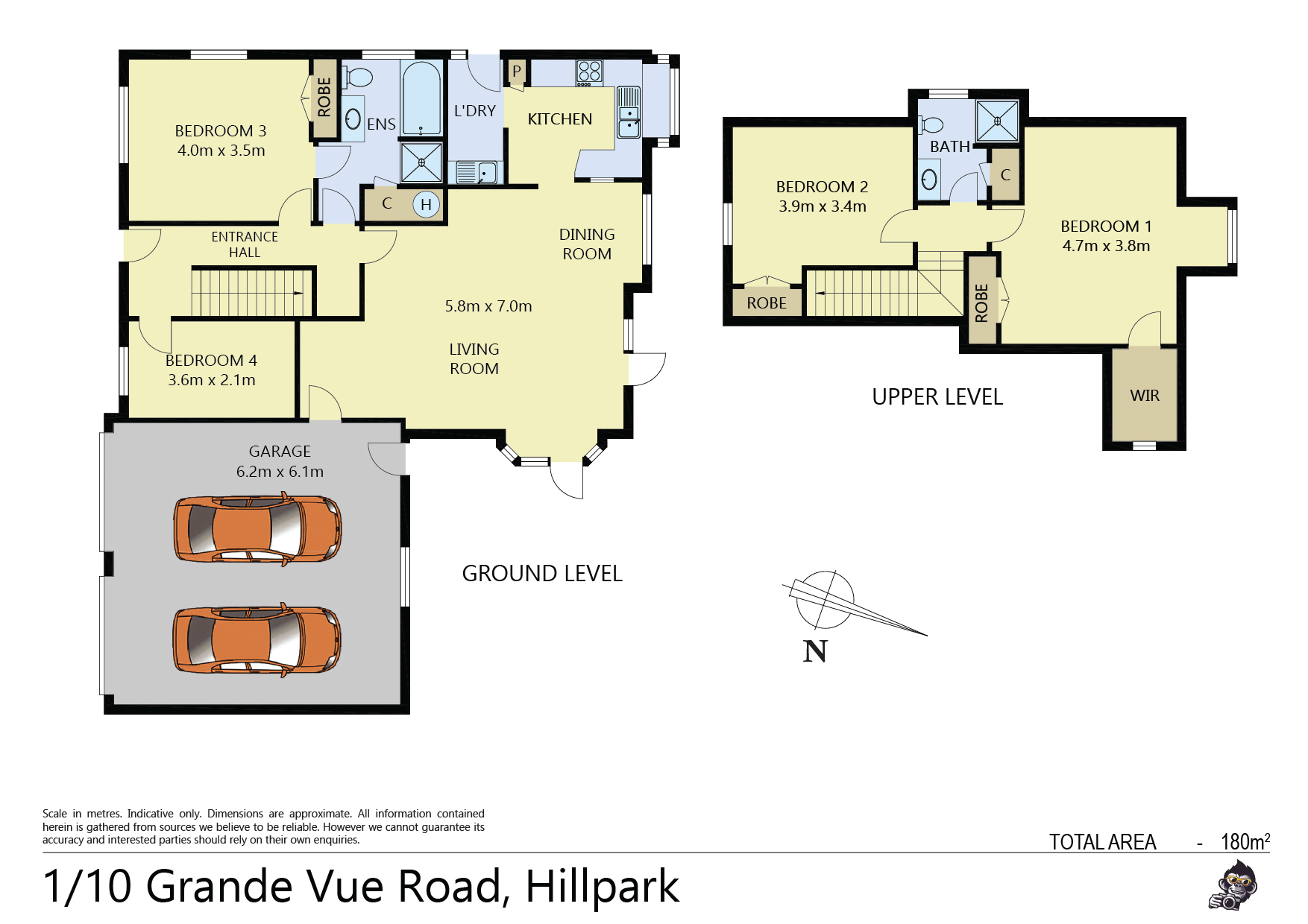 1/10 Grande Vue Road, Hillpark, Manukau City, 4 غرف, 0 حمامات, House