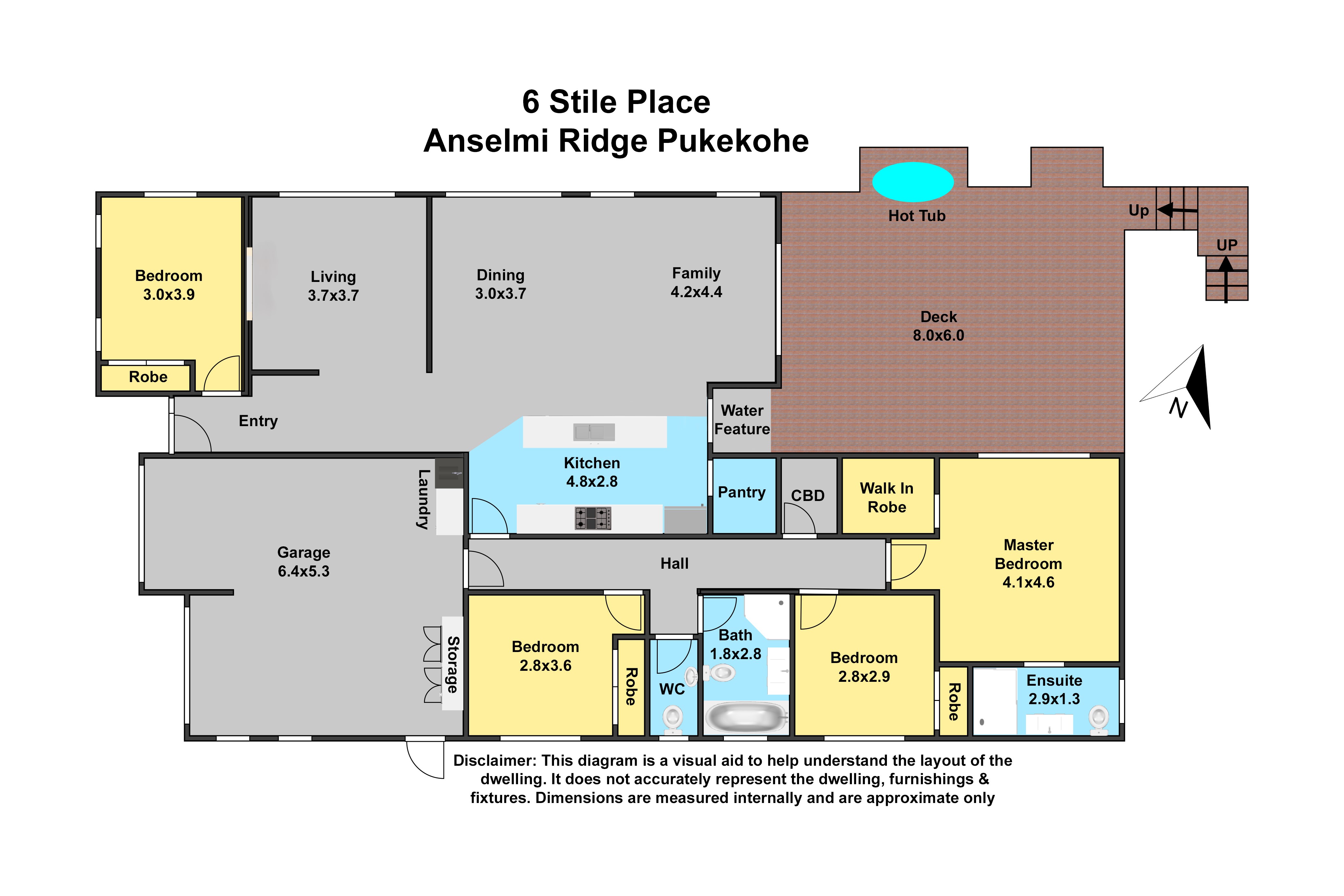 6 Stile Place, Pukekohe, Franklin, 4房, 2浴, House