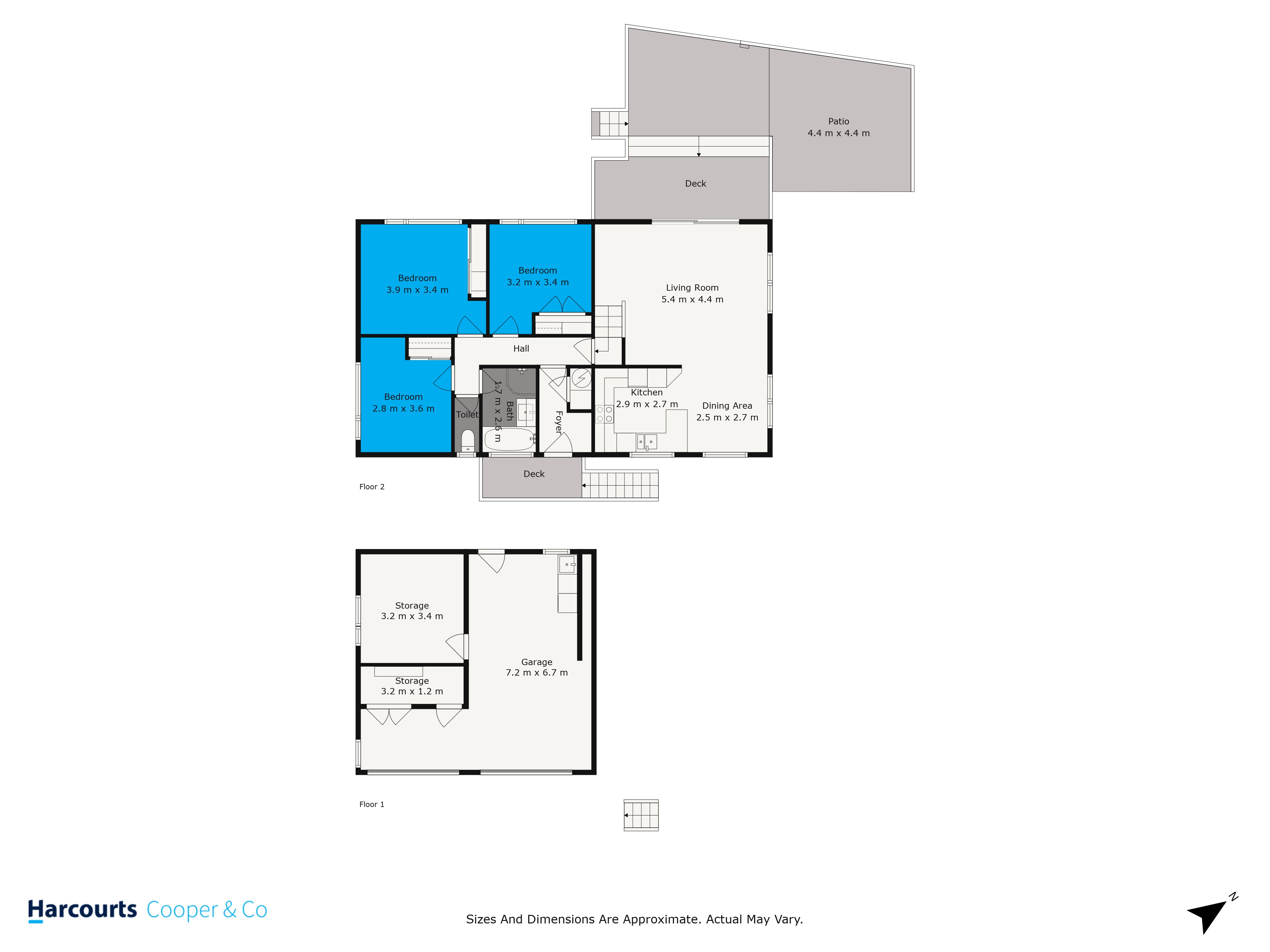 2/13 Heather Place, Sunnynook, North Shore City, 3 침실, 1 욕실, House