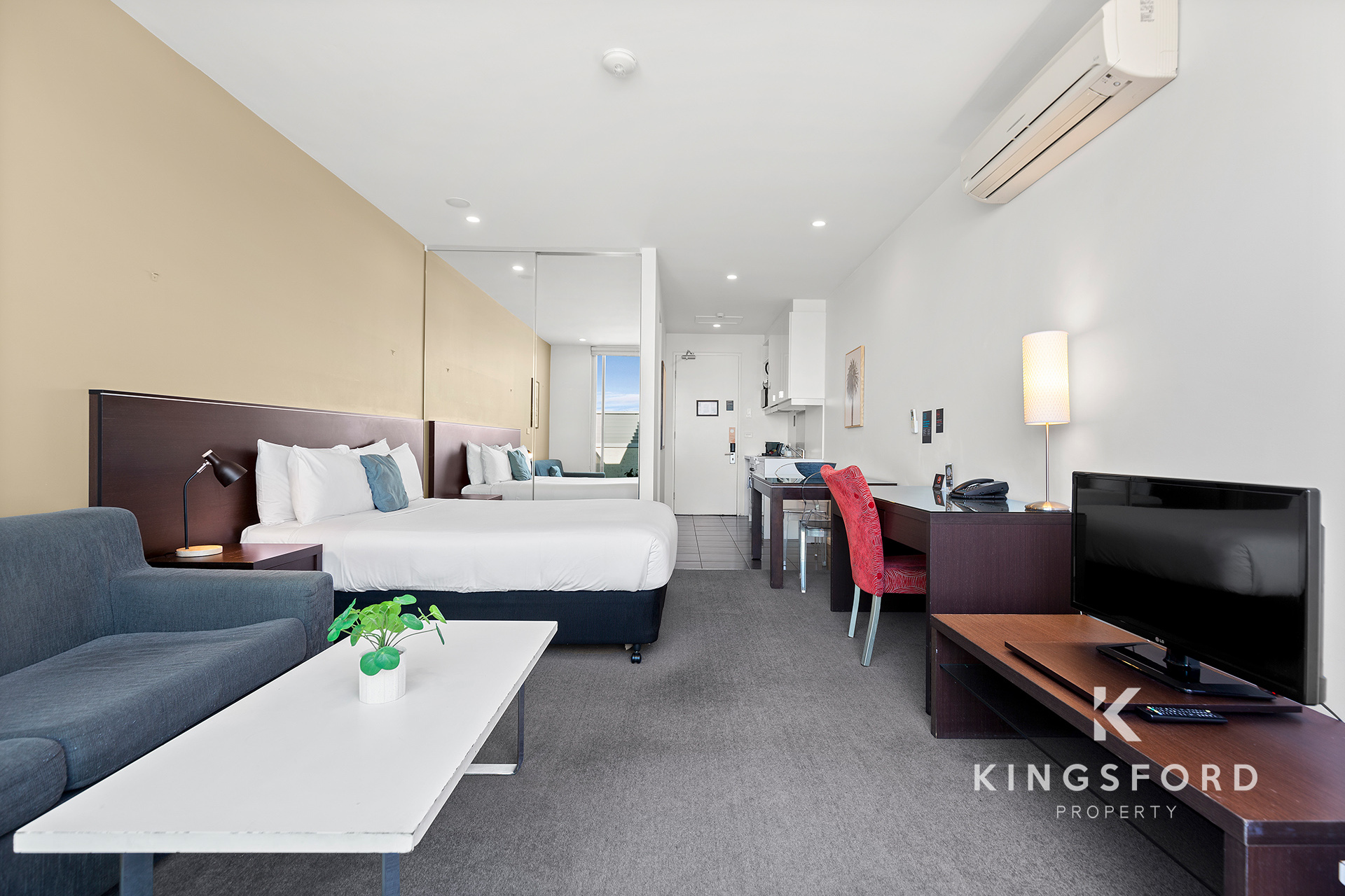 PUNTHILL APARTMENTS 4-18 FERGUSON ST, Williamstown, South West Melbourne, 0部屋, 0バスルーム, Studio