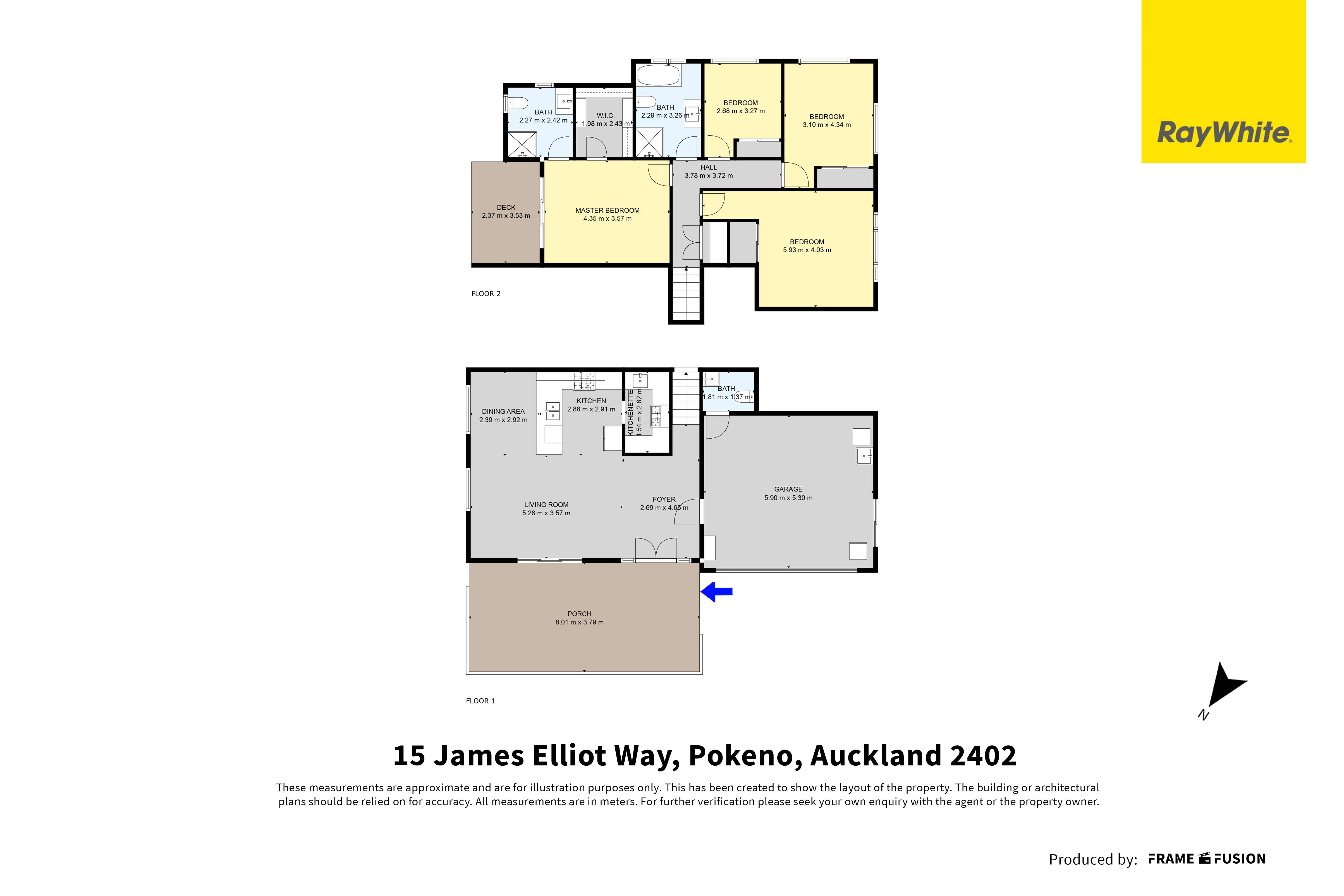 15 James Elliot Way, Pokeno, Franklin, 4房, 0浴, House