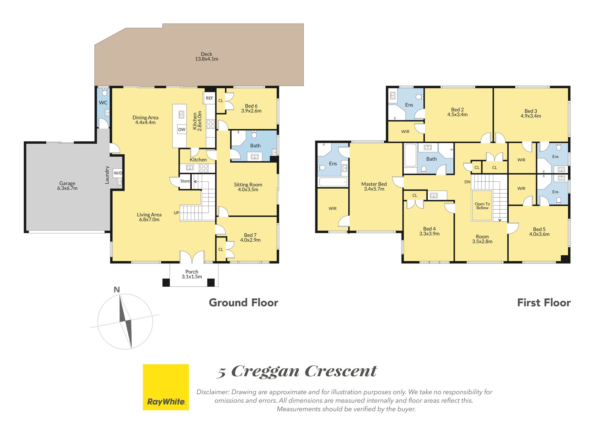 5 Creggan Crescent, Flat Bush, Manukau City, 7 ห้องนอน, 0 ห้องน้ำ, House