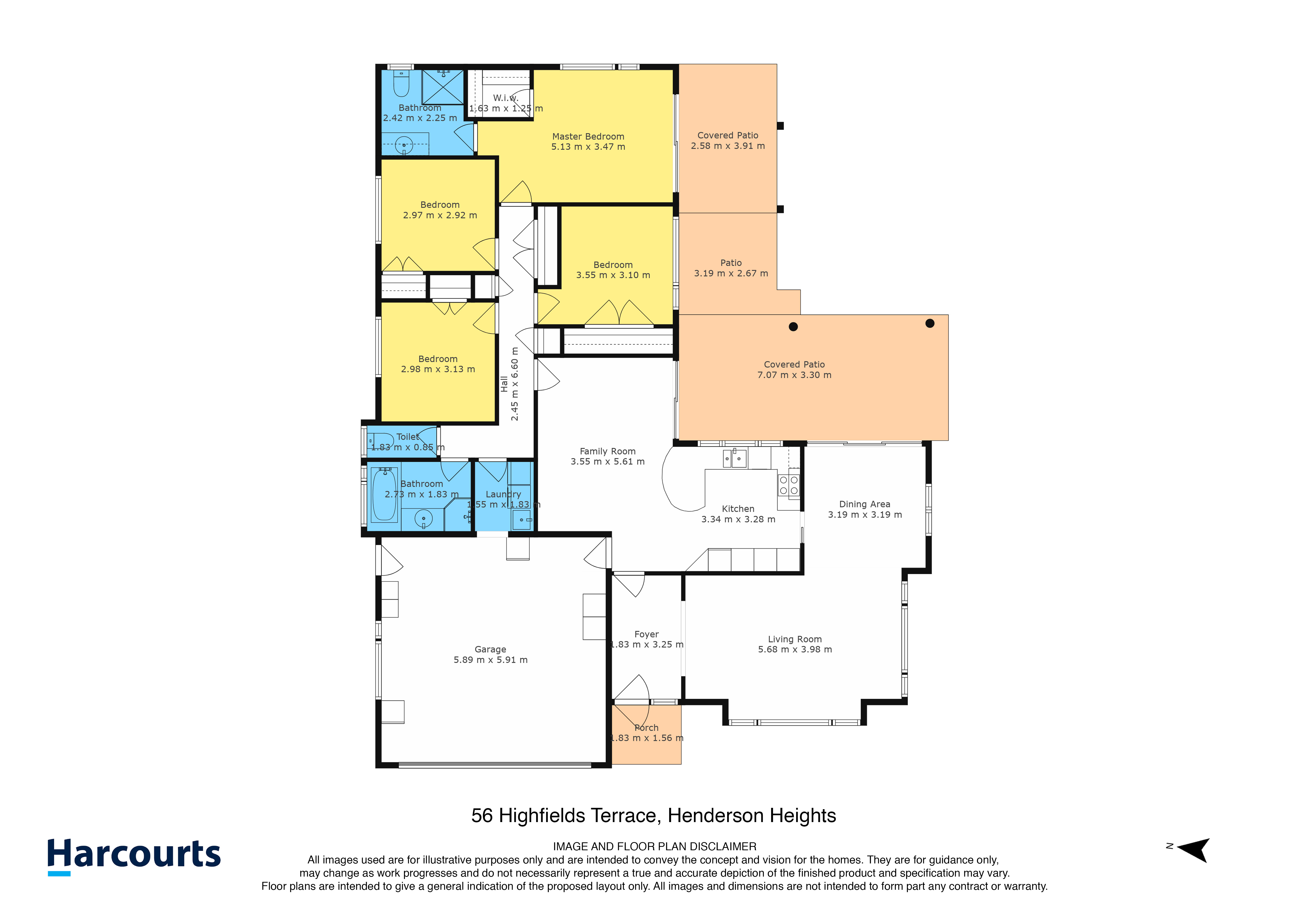 56 Highfields Terrace, Henderson, Waitakere City, 4 chambres, 2 salles de bain, House