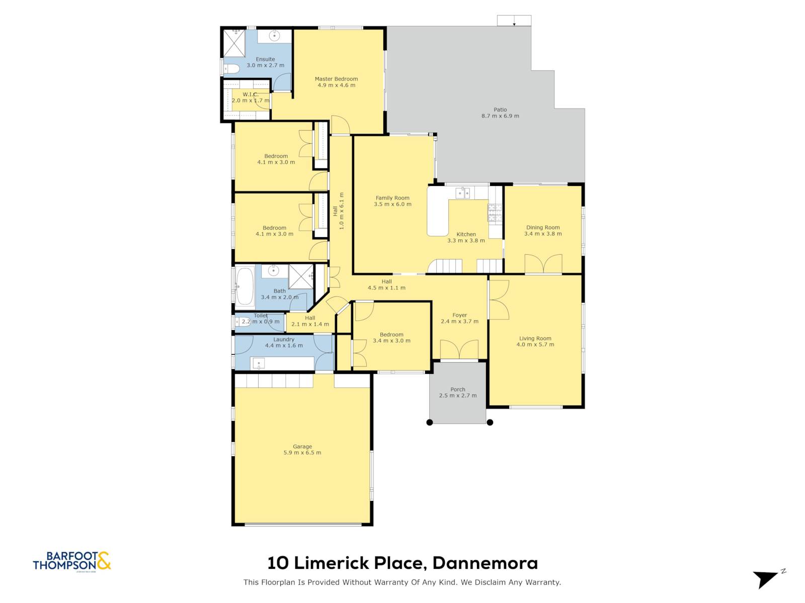 10 Limerick Place, Dannemora, Manukau City, 4部屋, 2バスルーム, House