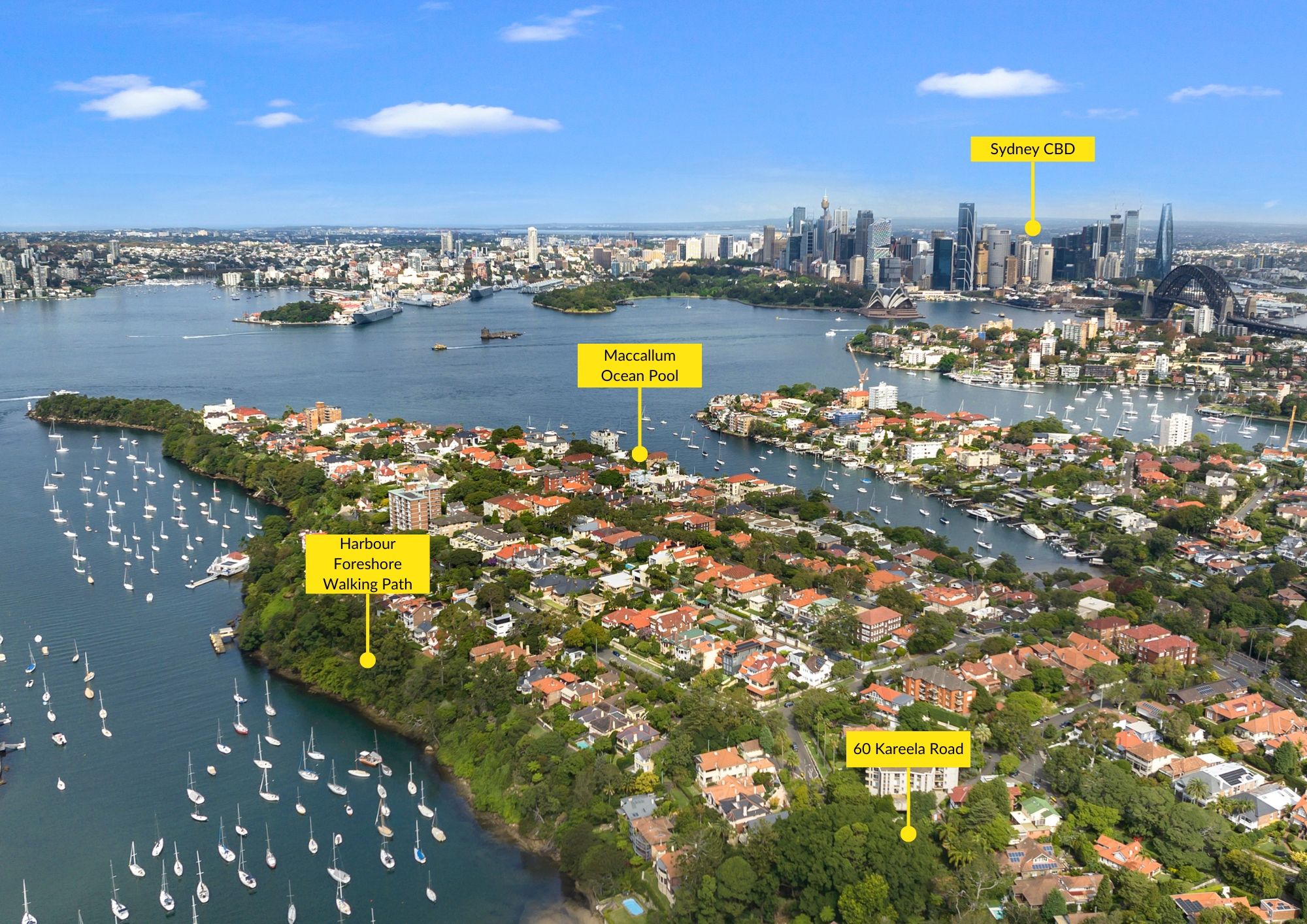 60 KAREELA RD, Cremorne Point, Lower North Shore, 0房, 0浴, Section