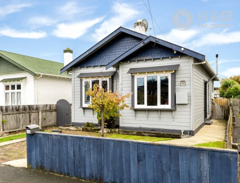 12 Crest Street, Tainui, Dunedin, 3部屋, 1バスルーム