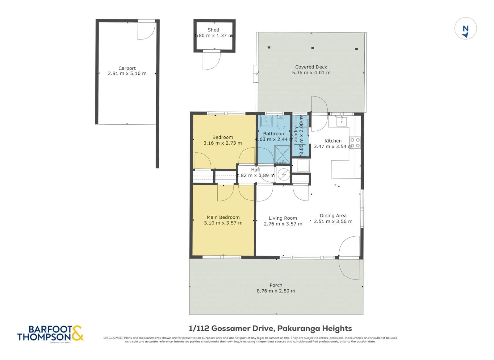 1/112 Gossamer Drive, Pakuranga Heights, Auckland - Manukau, 2房, 1浴, House