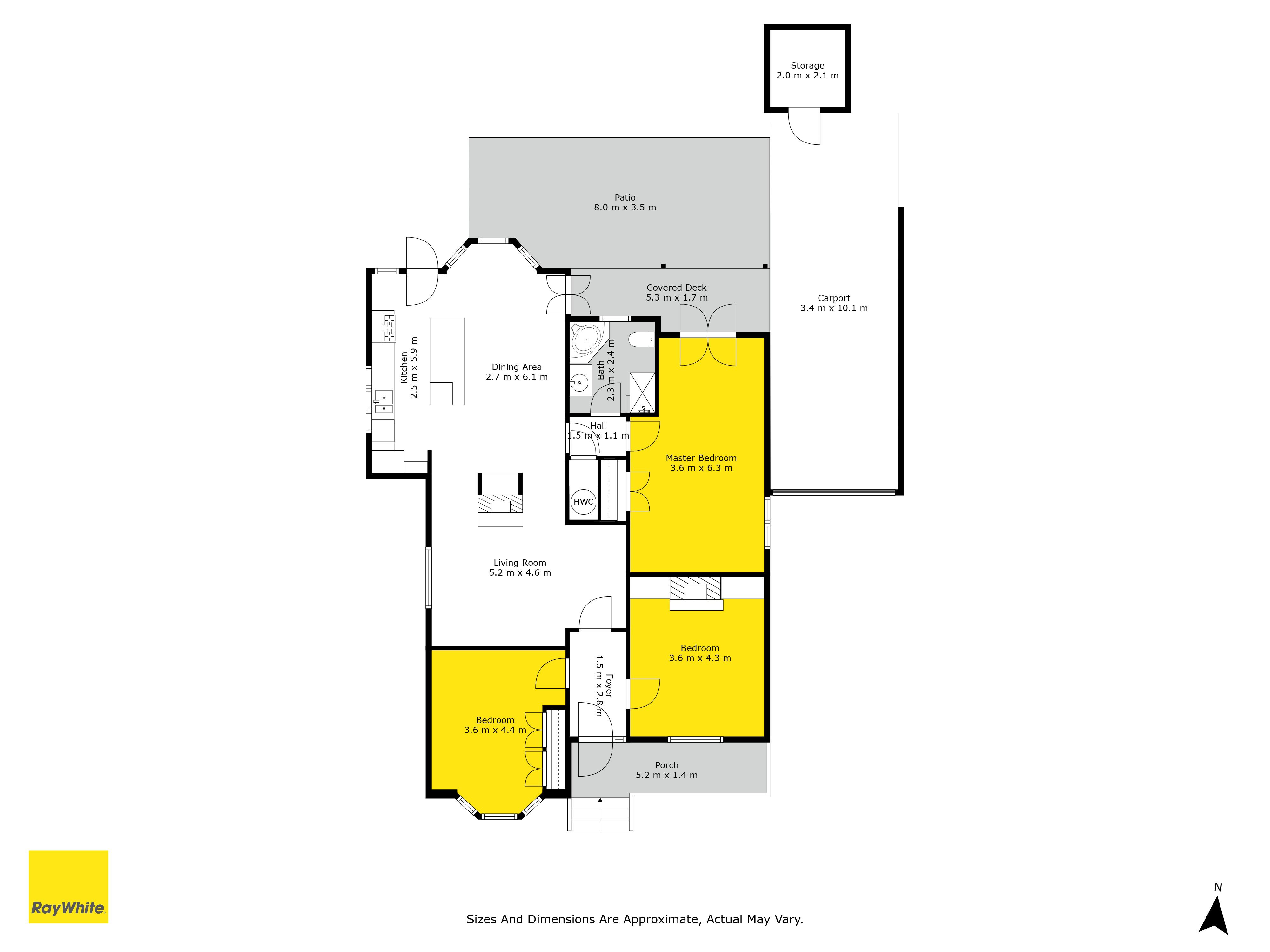 54 Grey Street, Onehunga, Auckland, 3房, 0浴, House