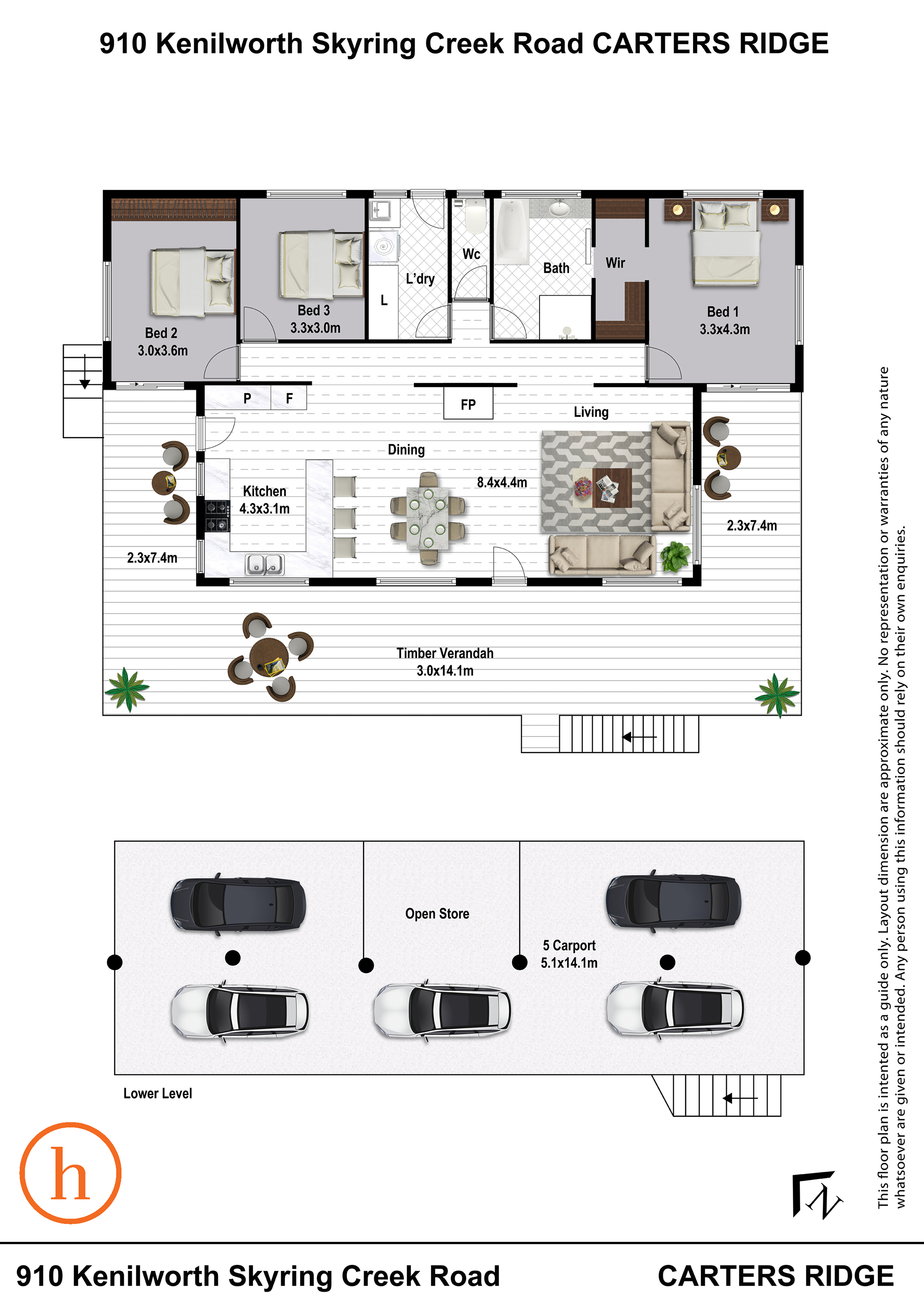 910 KENILWORTH - SKYRING CREEK RD, Carters Ridge, Sunshine Coast, 0 غرف, 0 حمامات, House