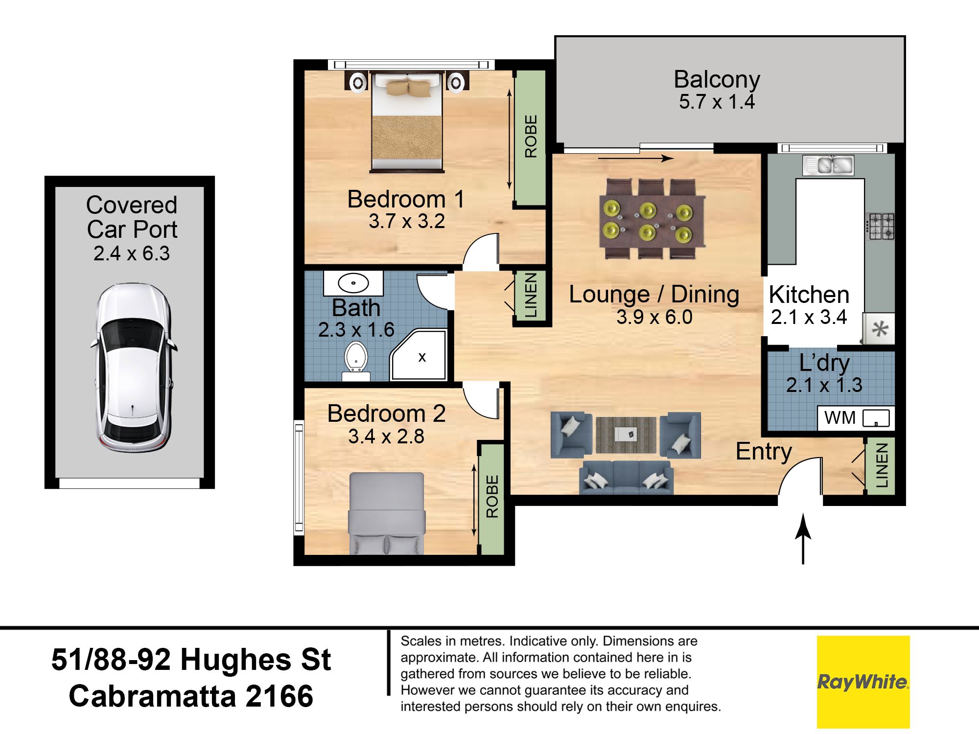 CARINA COURT UNIT 51 88-92 HUGHES ST, Cabramatta, South Western Suburbs, 0 침실, 0 욕실, Unit