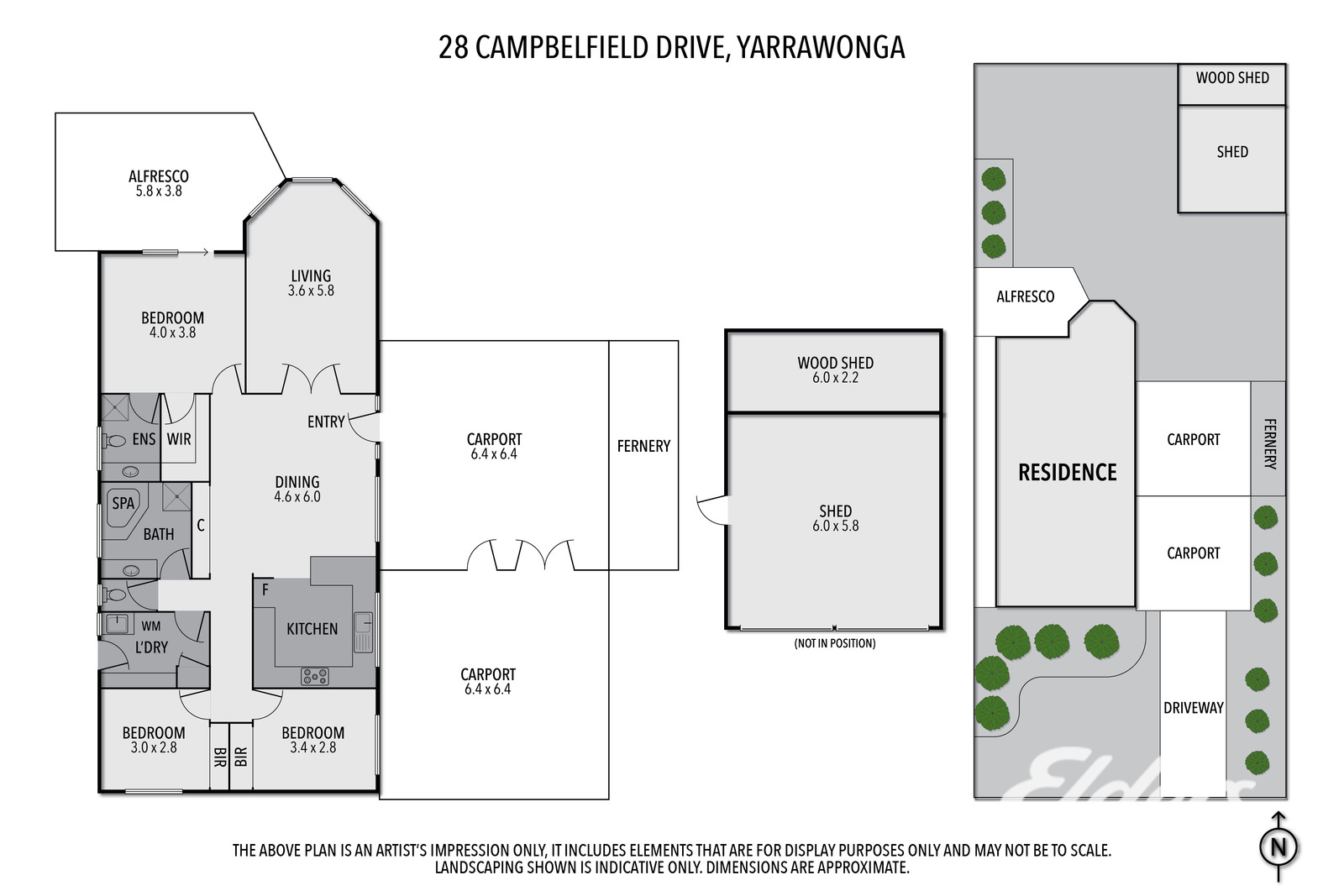 28 CAMPBELLFIELD DR, Yarrawonga, Wangaratta, 0 chambres, 0 salles de bain, House