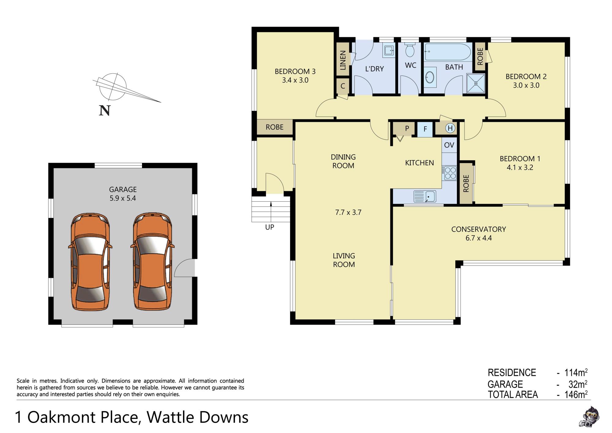 1 Oakmont Place, Wattle Downs, Manukau City, 3 Bedrooms, 0 Bathrooms, House