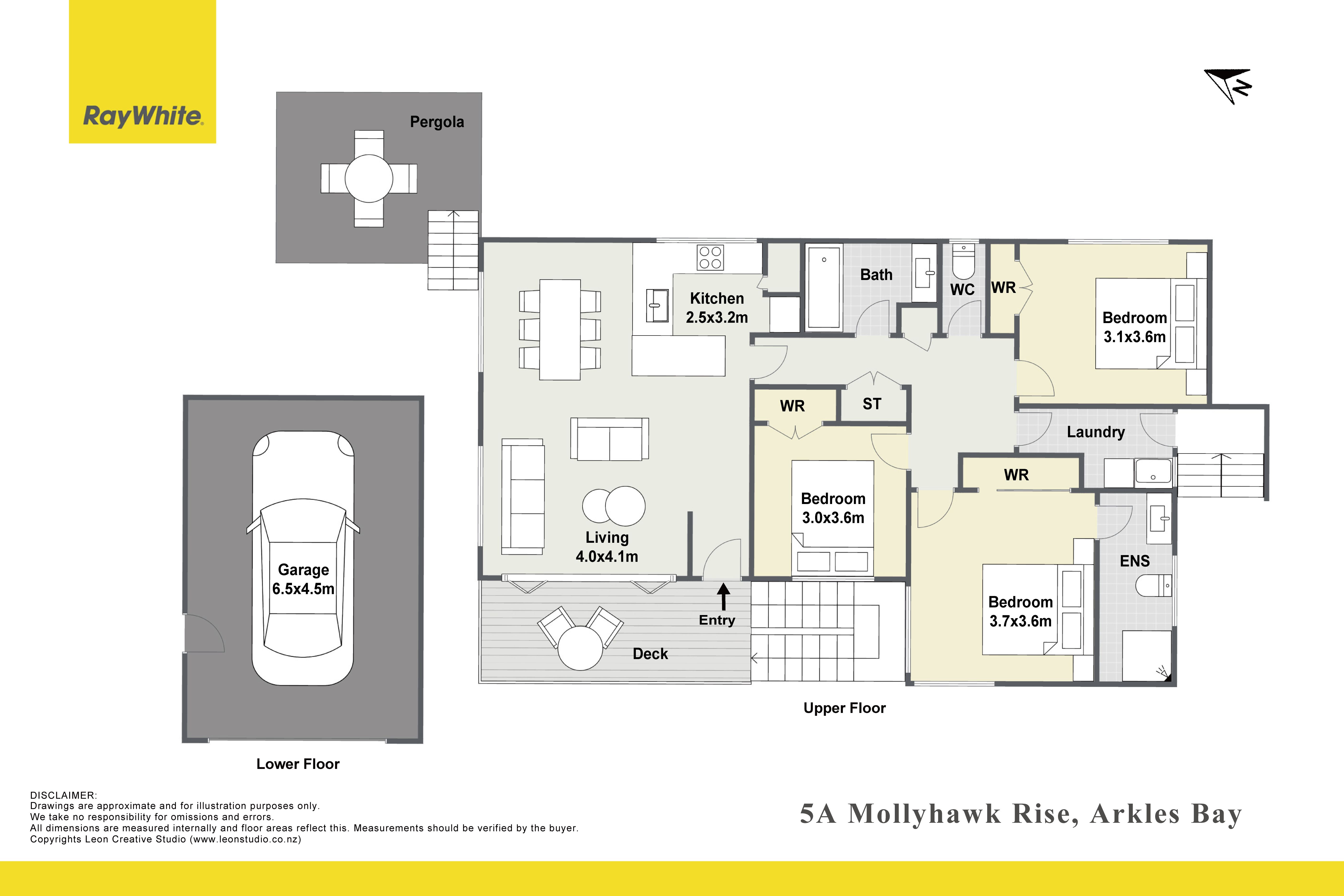 5a Mollyhawk Rise, Arkles Bay, Rodney, 3部屋, 0バスルーム, House