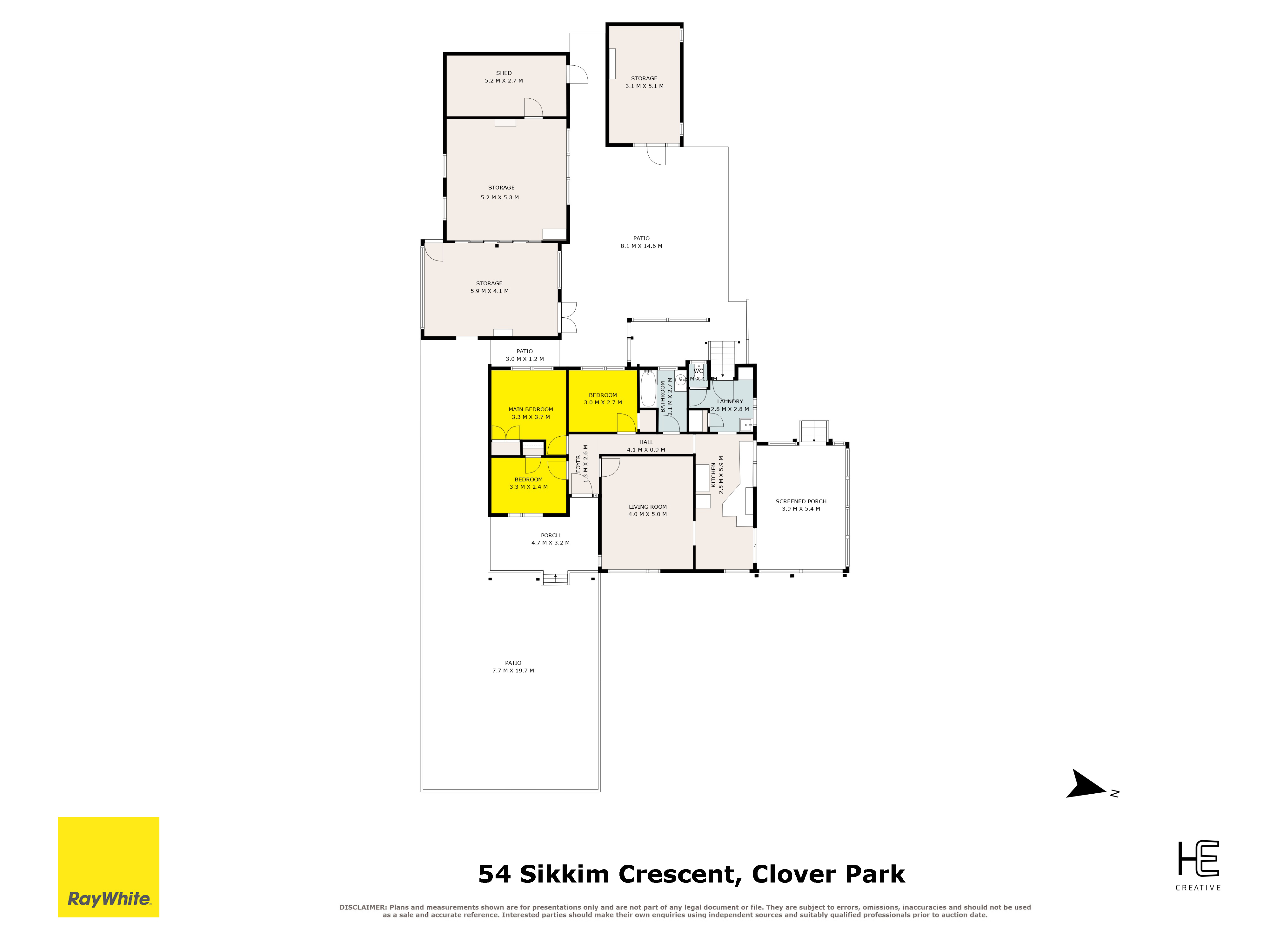 54 Sikkim Crescent, Clover Park, Manukau City, 2 ਕਮਰੇ, 1 ਬਾਥਰੂਮ, House