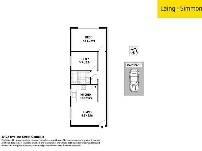 UNIT 3 127 EVALINE ST, Campsie, South Western Suburbs, 0 rūma, 0 rūma horoi, Unit